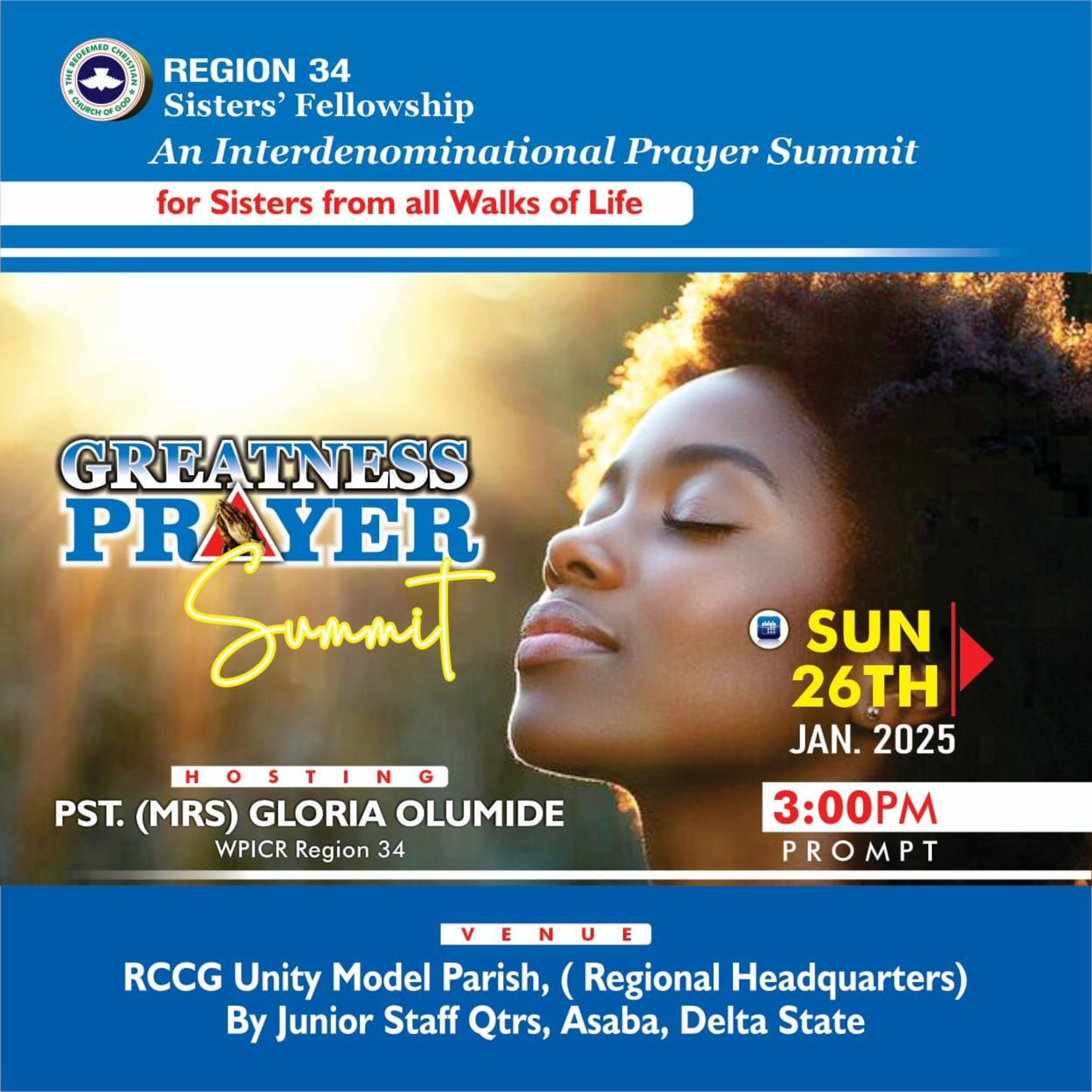 The Redeemed Christian Church of God, Unity Model Parish, Asaba