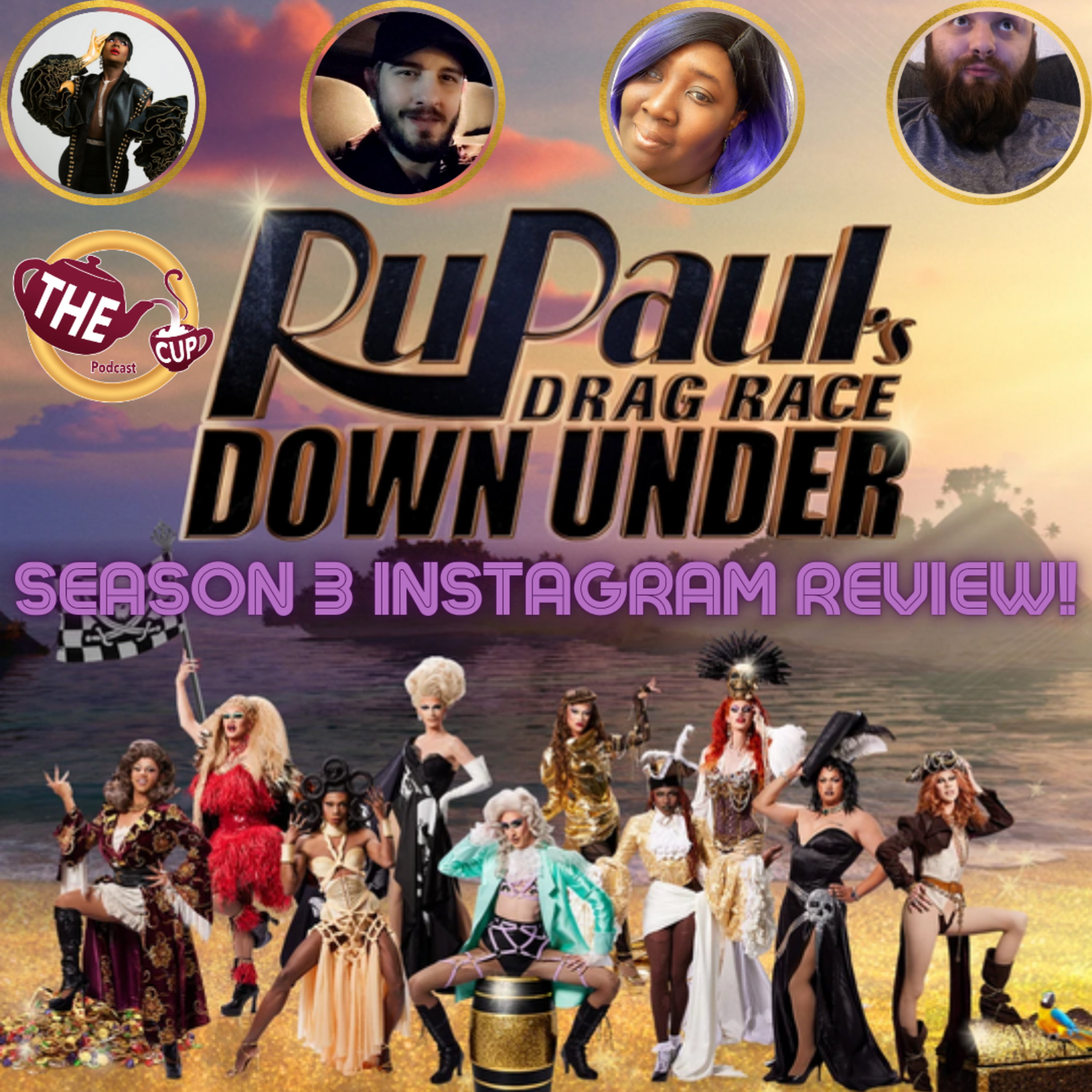 The Tea on the Instagram Looks of Drag Race Down Under Season 3! | The CUP 🍵