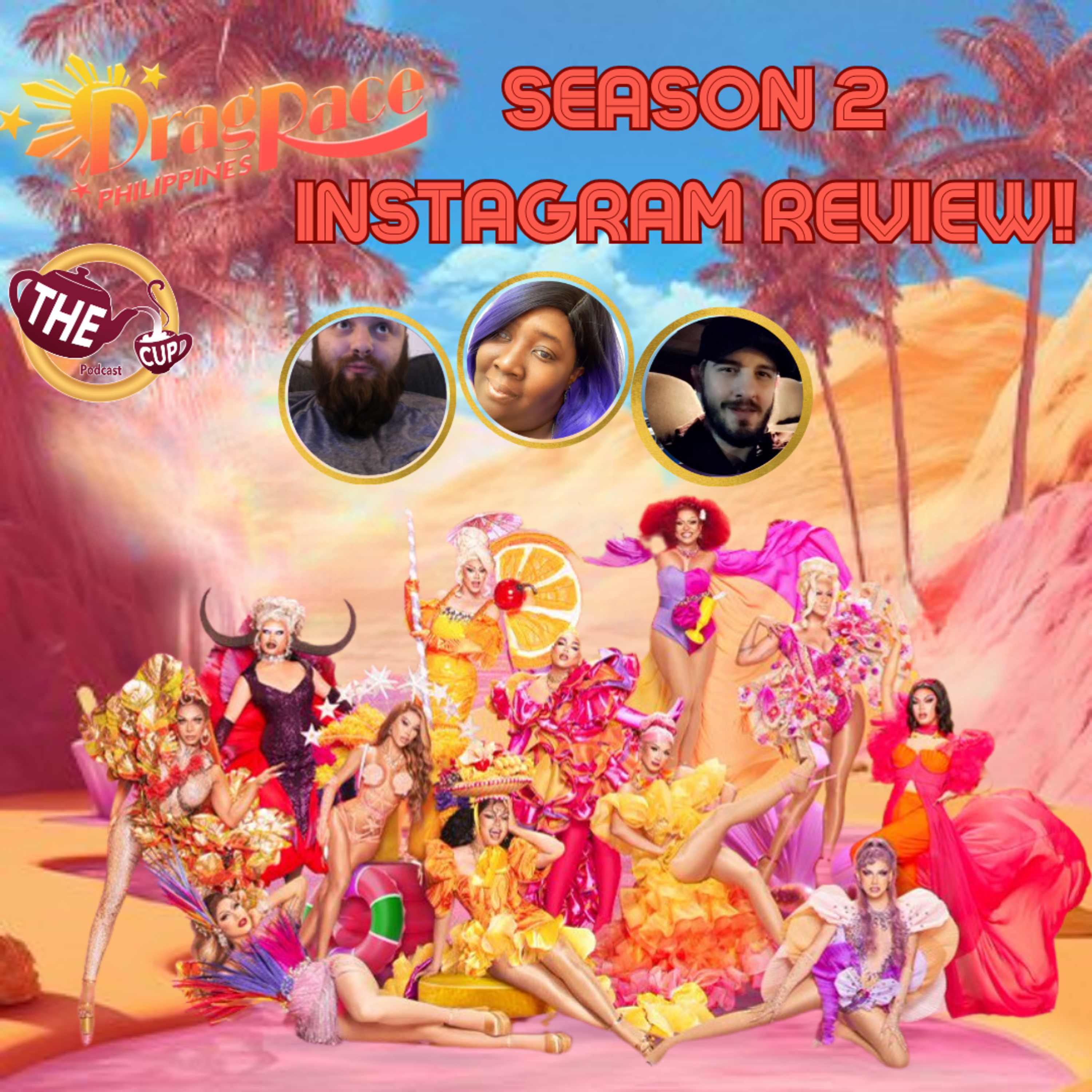 The Tea on Drag Race Philippines Season 2! | Instagram Looks Reaction! | The CUP 🍵