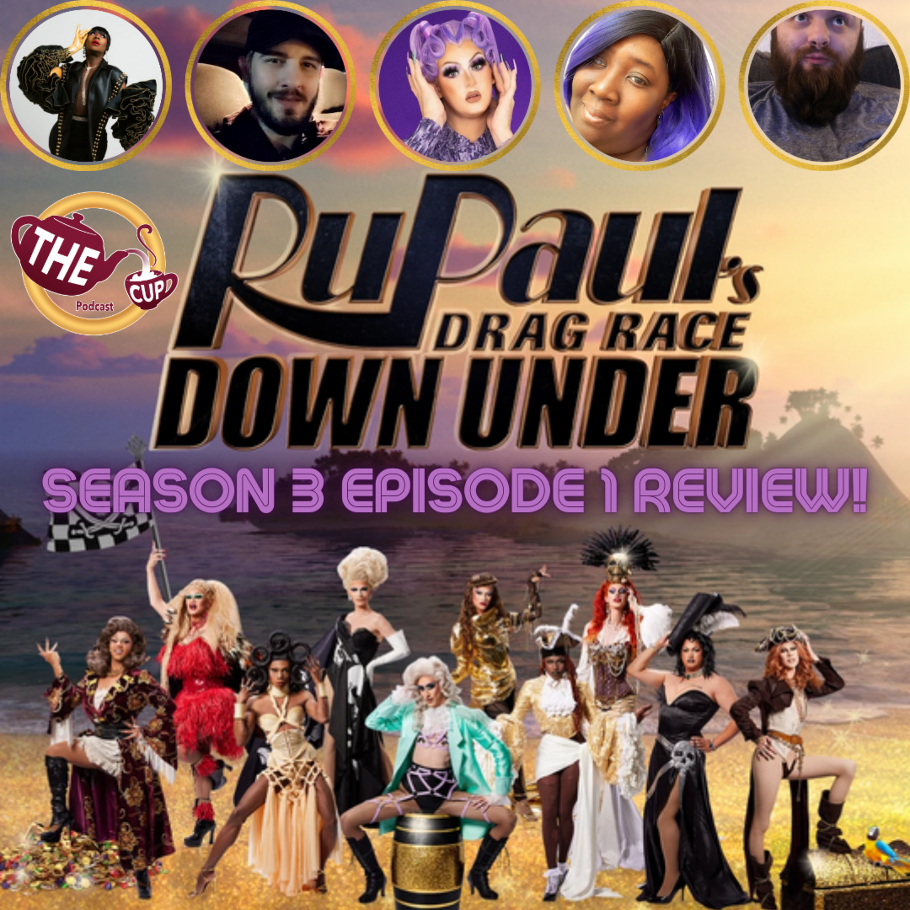 The Tea on Episode 1 of Drag Race Down Under Season 3! | The CUP 🍵