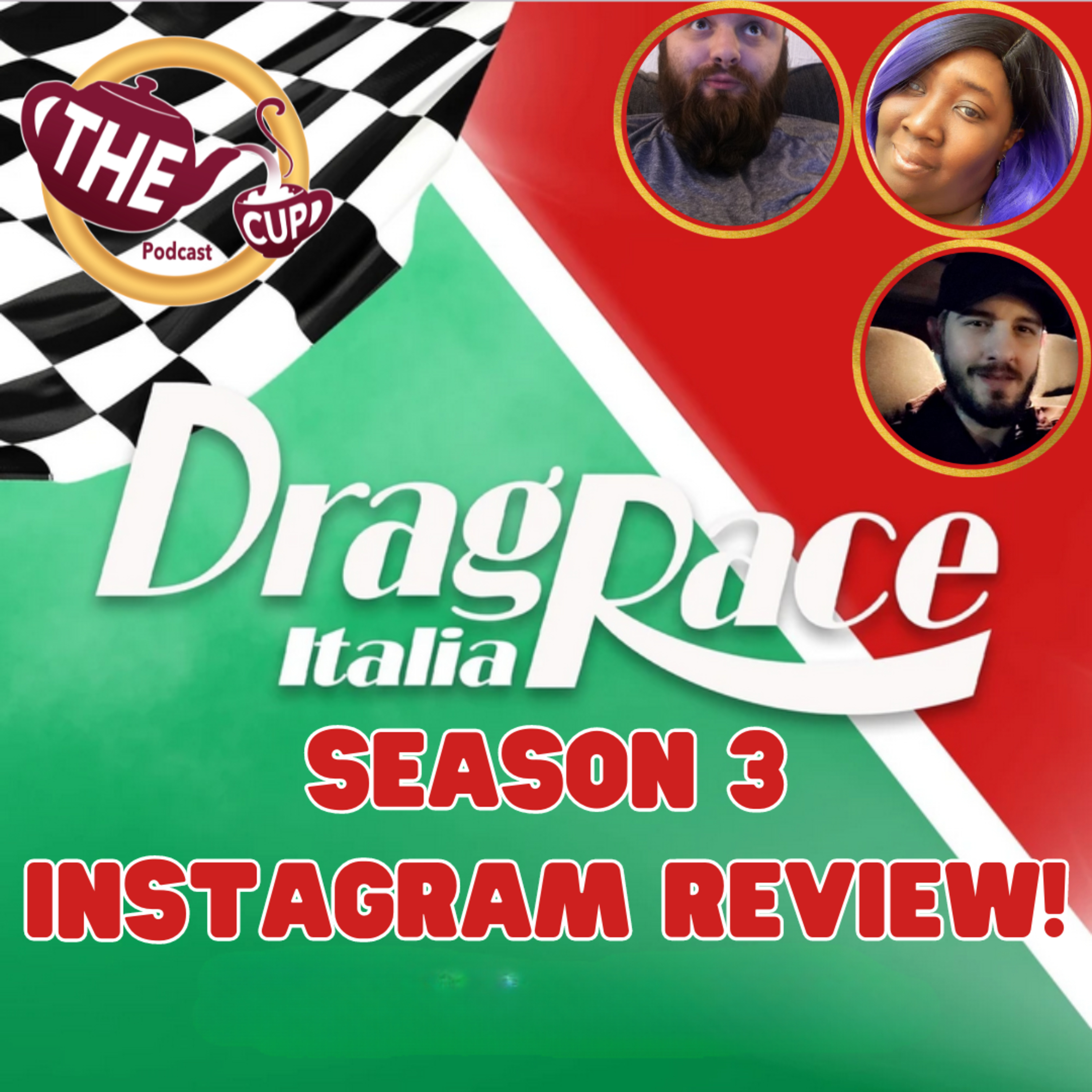 The Tea on Drag Race Italia! | Season 3 Instagram Reaction! | The CUP 🍵
