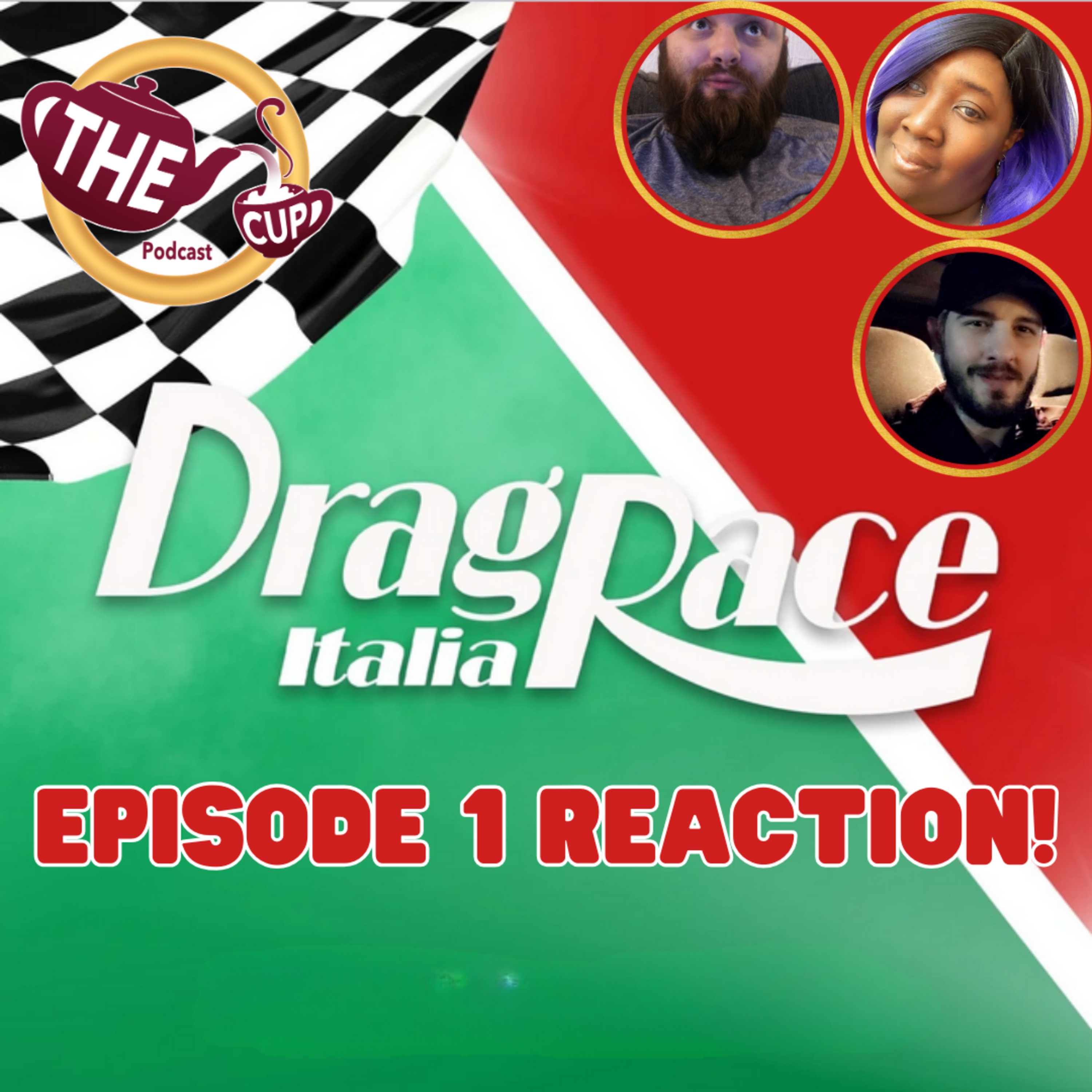 The Tea on Drag Race Italia! | Season 3 Episode 1 Reaction! | The CUP 🍵