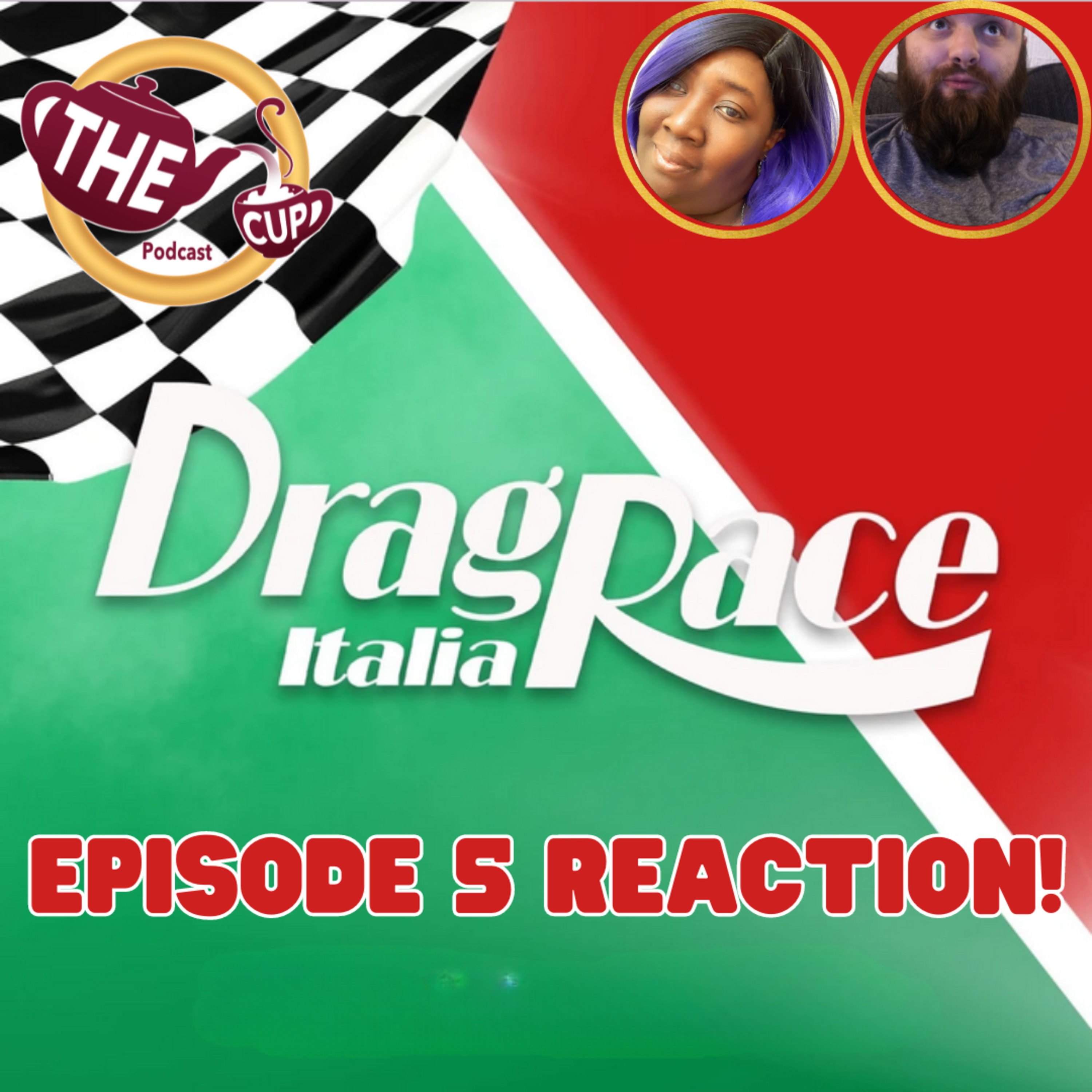 The Tea on Drag Race Italia | Season 3 Episode 6 Reaction! | The CUP 🍵