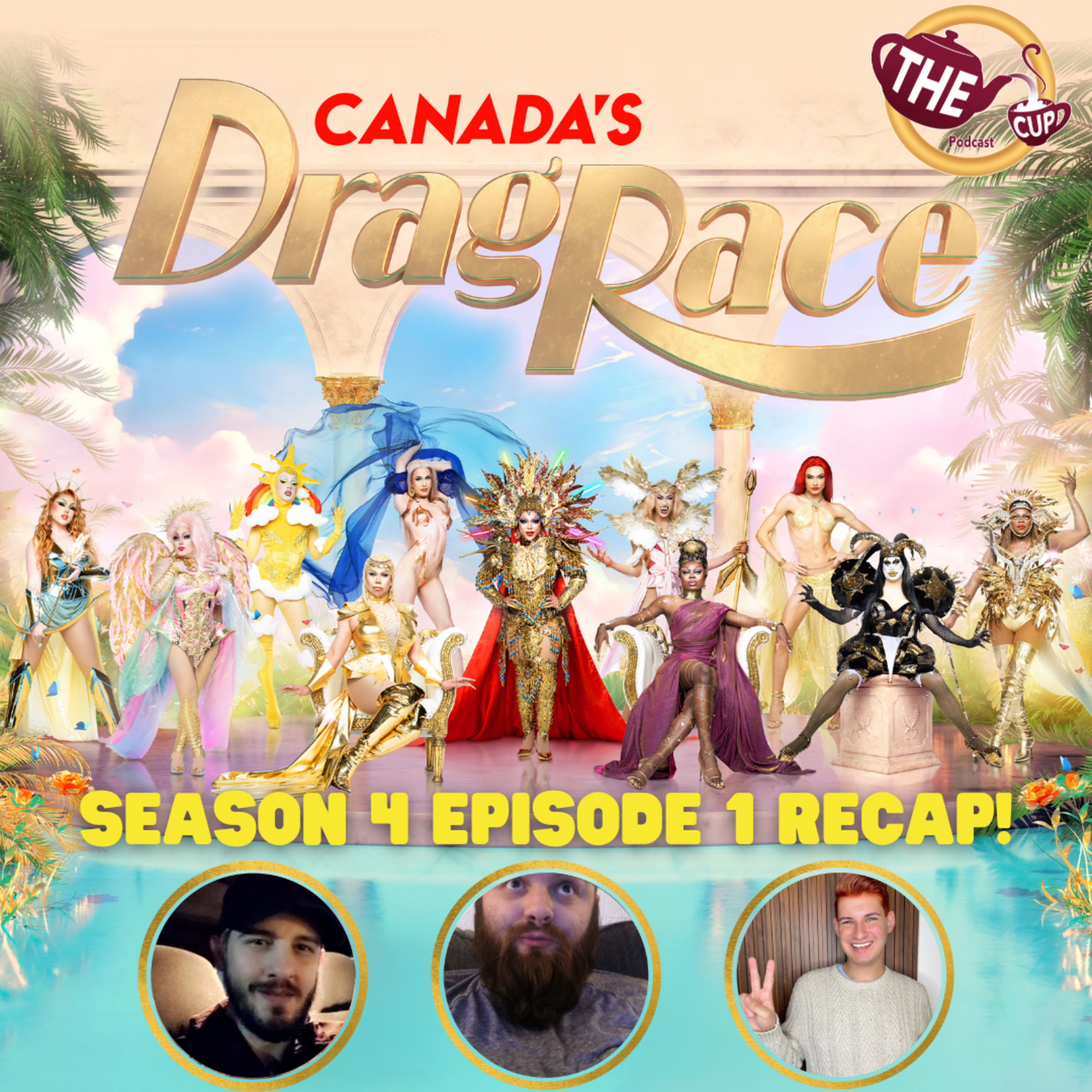 The Tea on Canada's Drag Race Season 4! | Episode 1 Reaction! | The CUP 🍵