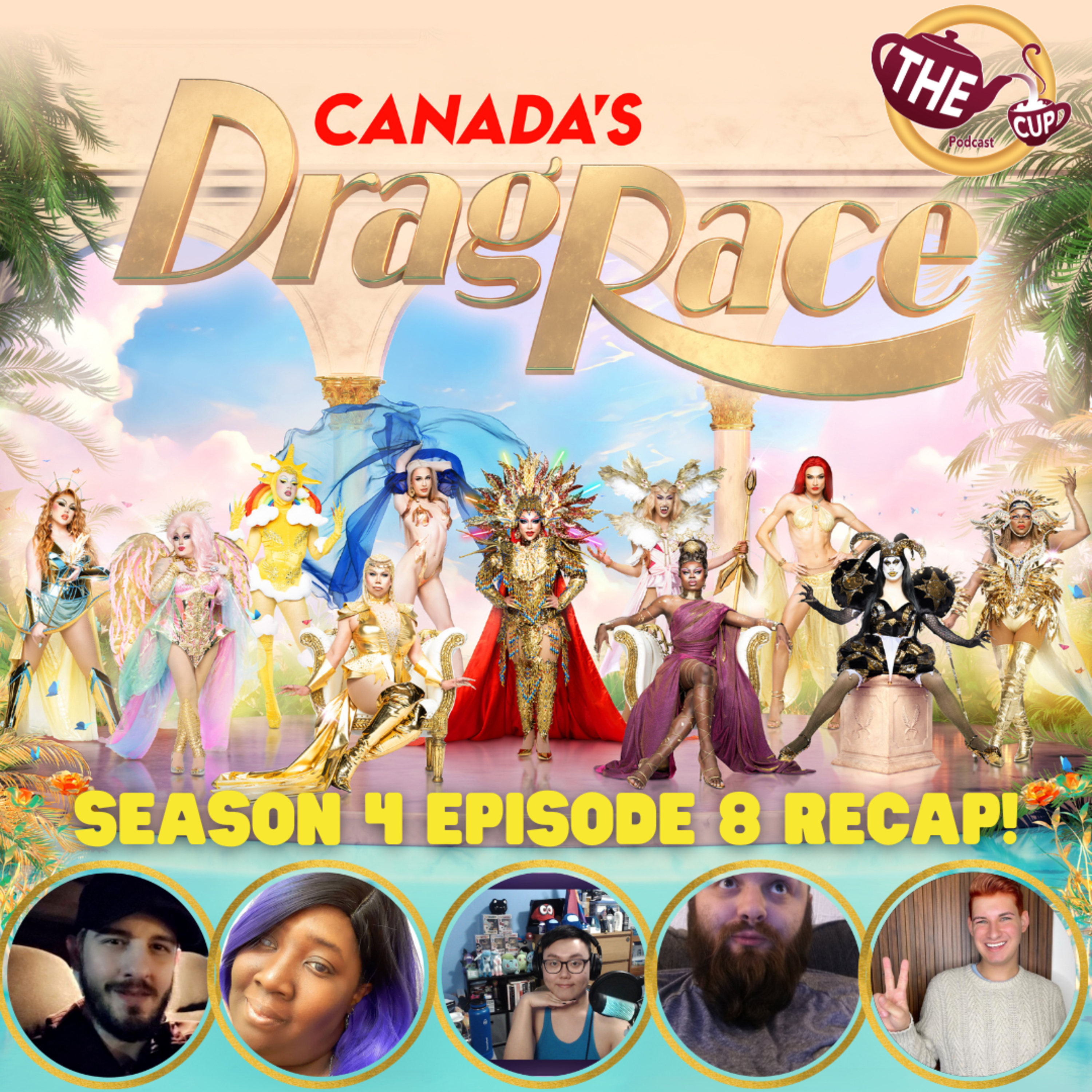 The Tea on Canada's Drag Race Season 4! | Episode 8 Reaction! | The CUP 🍵
