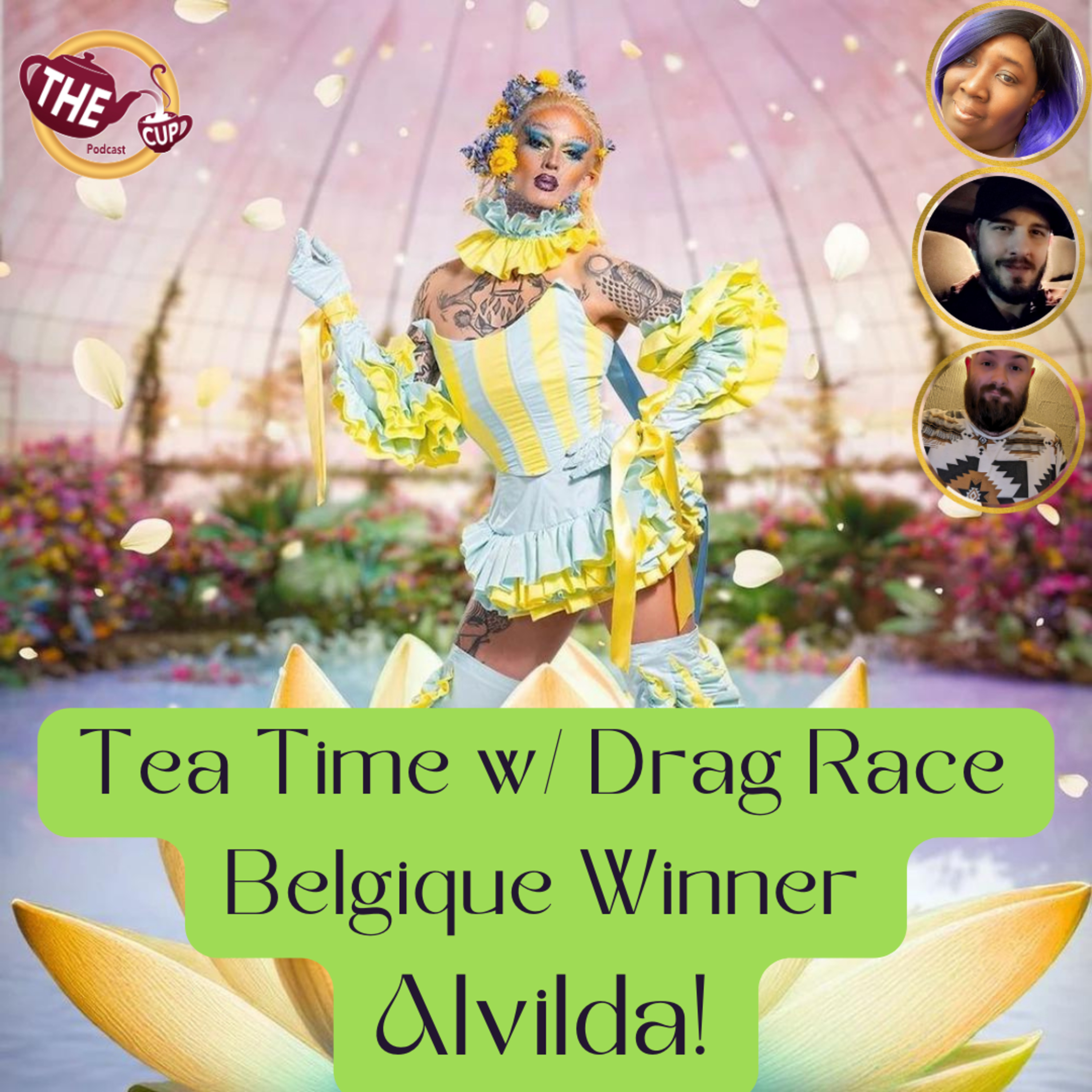 Tea Time w/ Alvilda! | Drag Race Belgique Season 2 | The CUP 🍵