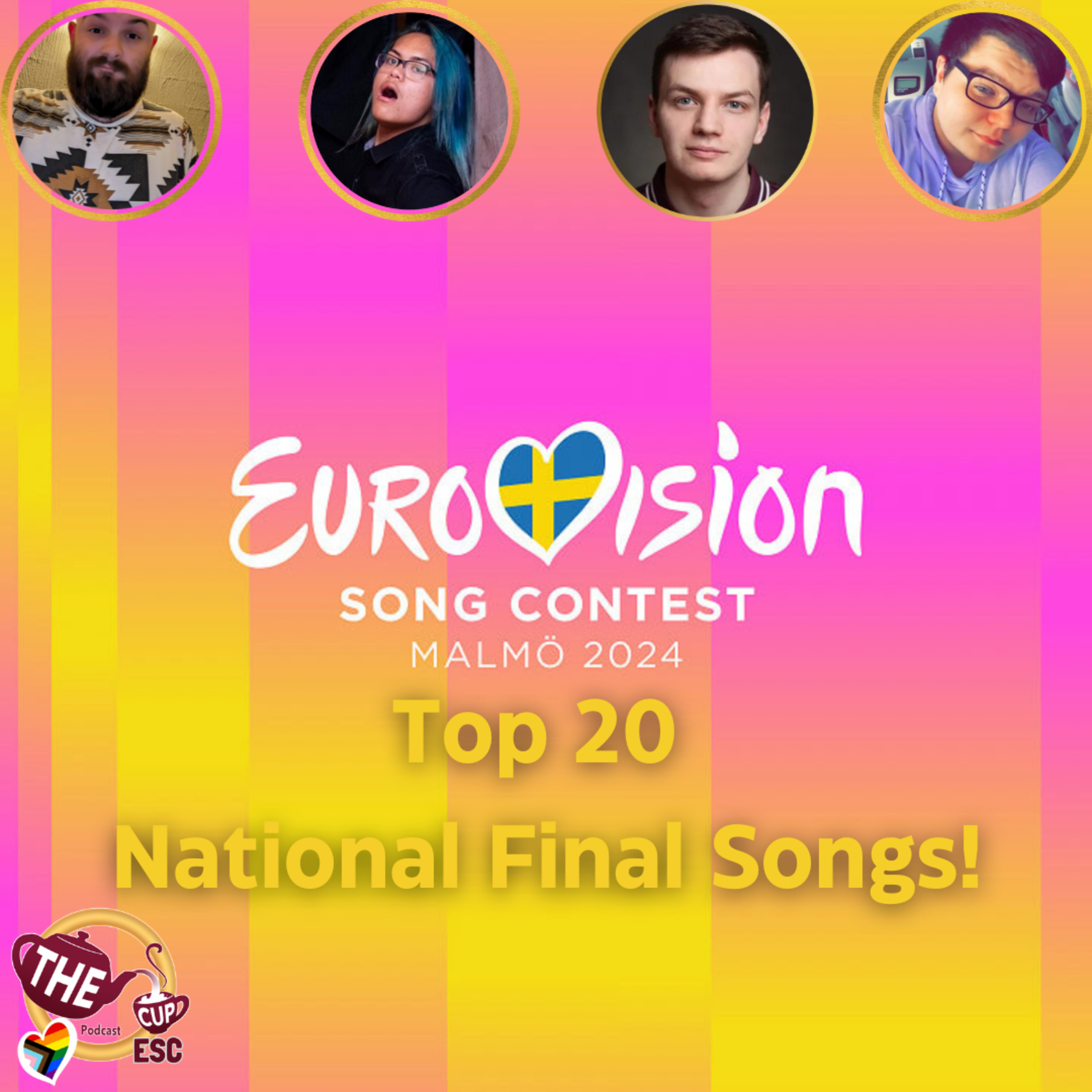 The Tea on Our Top 20 National Final Songs! | Eurovision 2024 | The CUP ESC 🍵