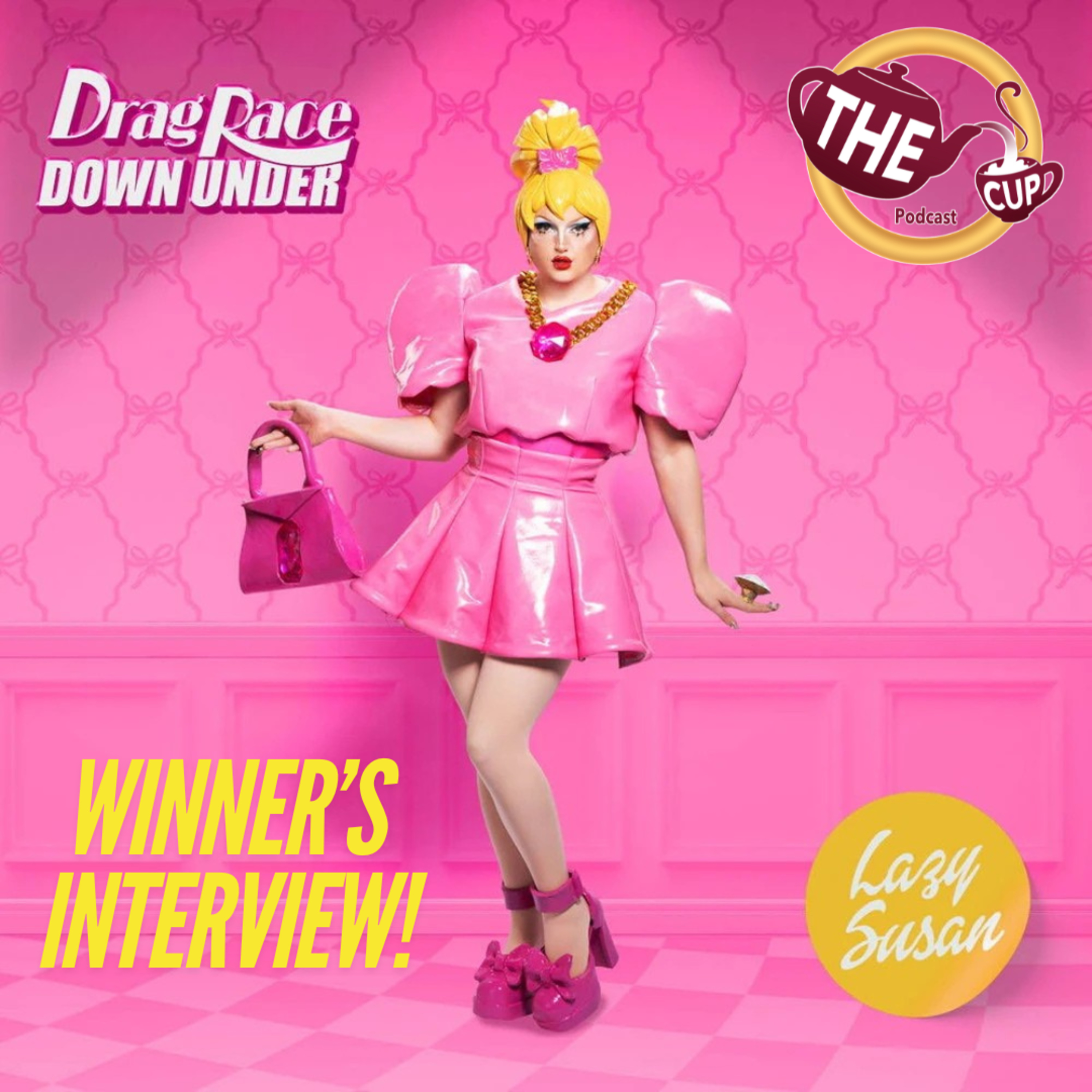 WINNER INTERVIEW: Lazy Susan! | Drag Race Down Under Season 4 🦘 | The CUP 🍵