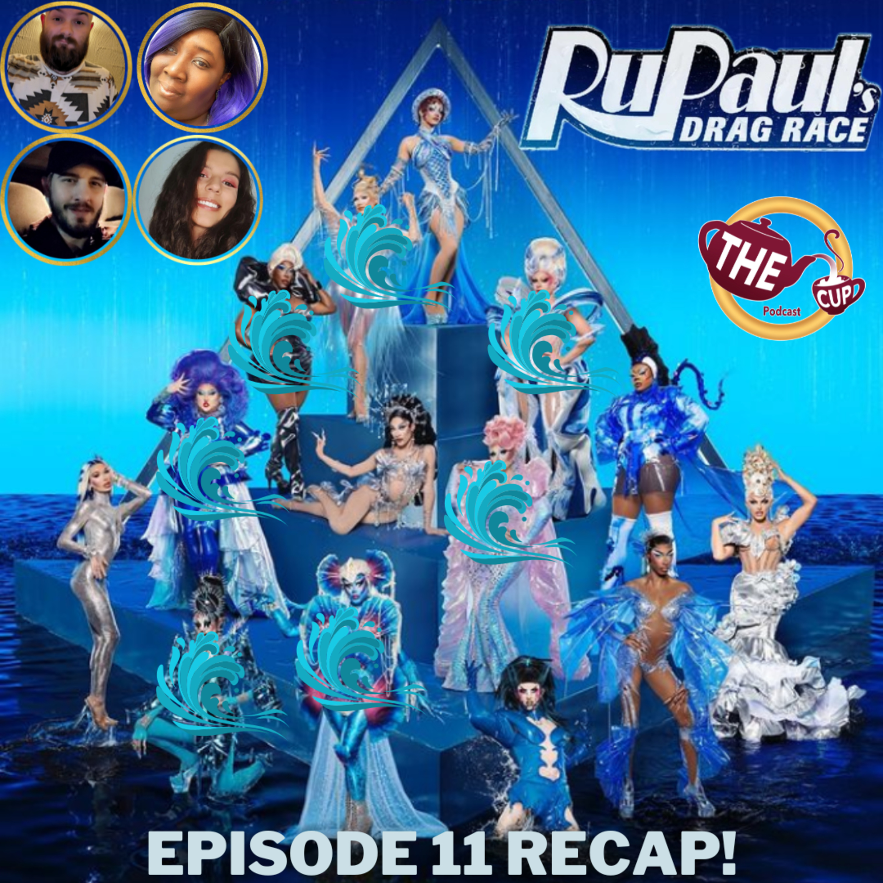 RuPaul's Drag Race Season 17 Episode 11 Recap! 🌊 | The CUP 🍵