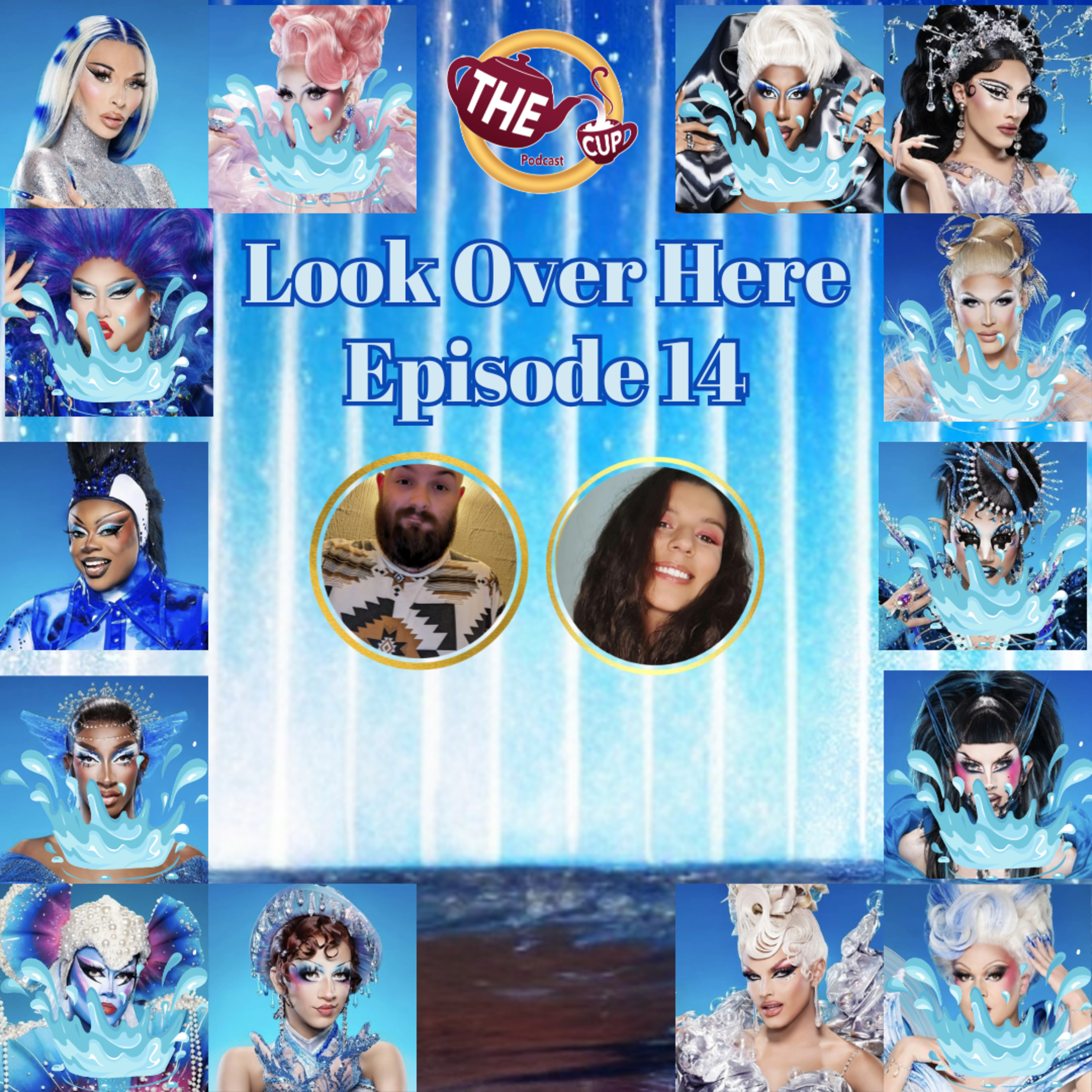 Look Over Here: Episode 14! | RuPaul's Drag Race Season 17 Runway 🌊 | The CUP 🍵