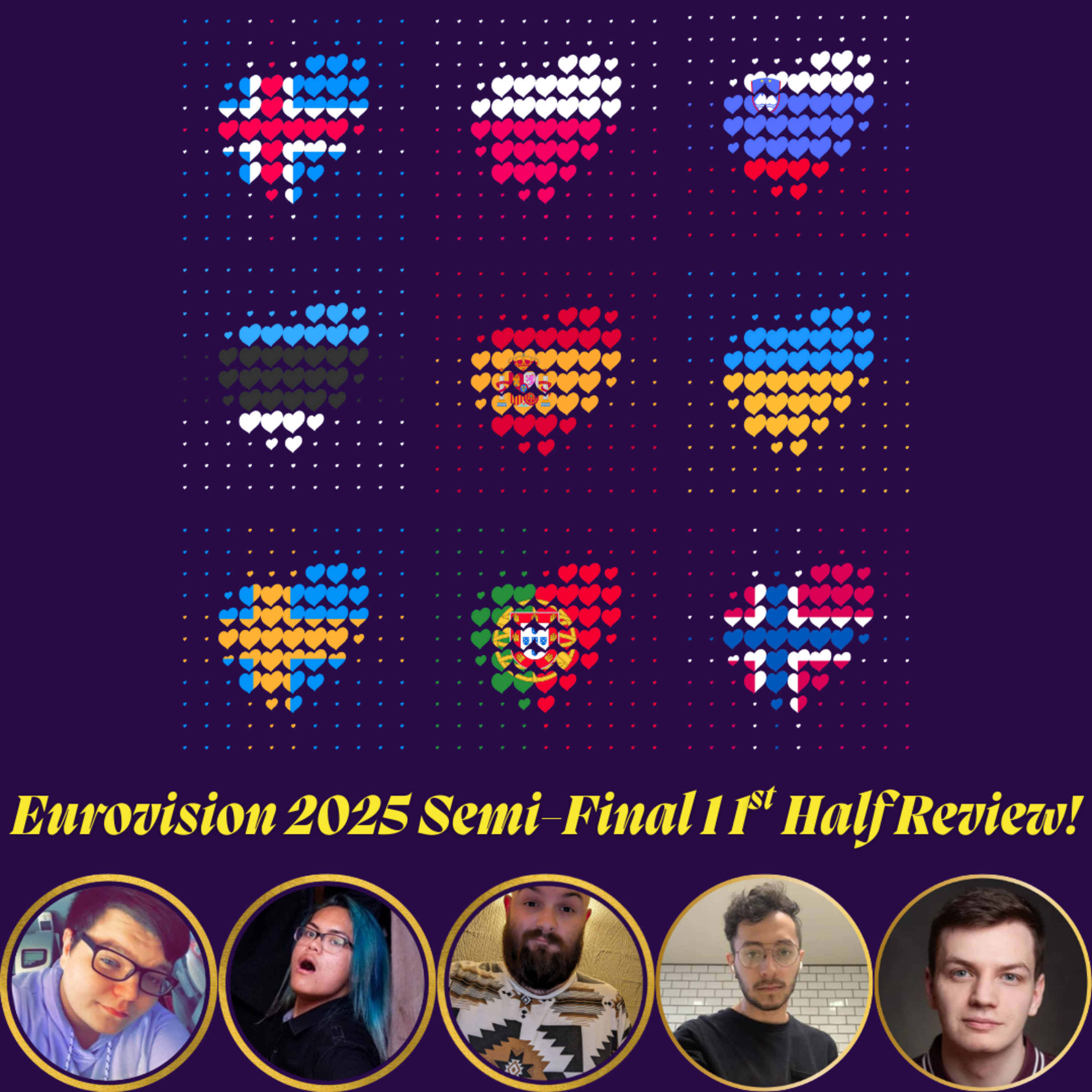#Eurovision2025 Semi-Final 1 1st Half Review! 🇮🇸🇵🇱🇸🇮🇪🇪🇪🇸🇺🇦🇸🇪🇵🇹🇳🇴 | Road to Basel! | The CUP ESC 🍵