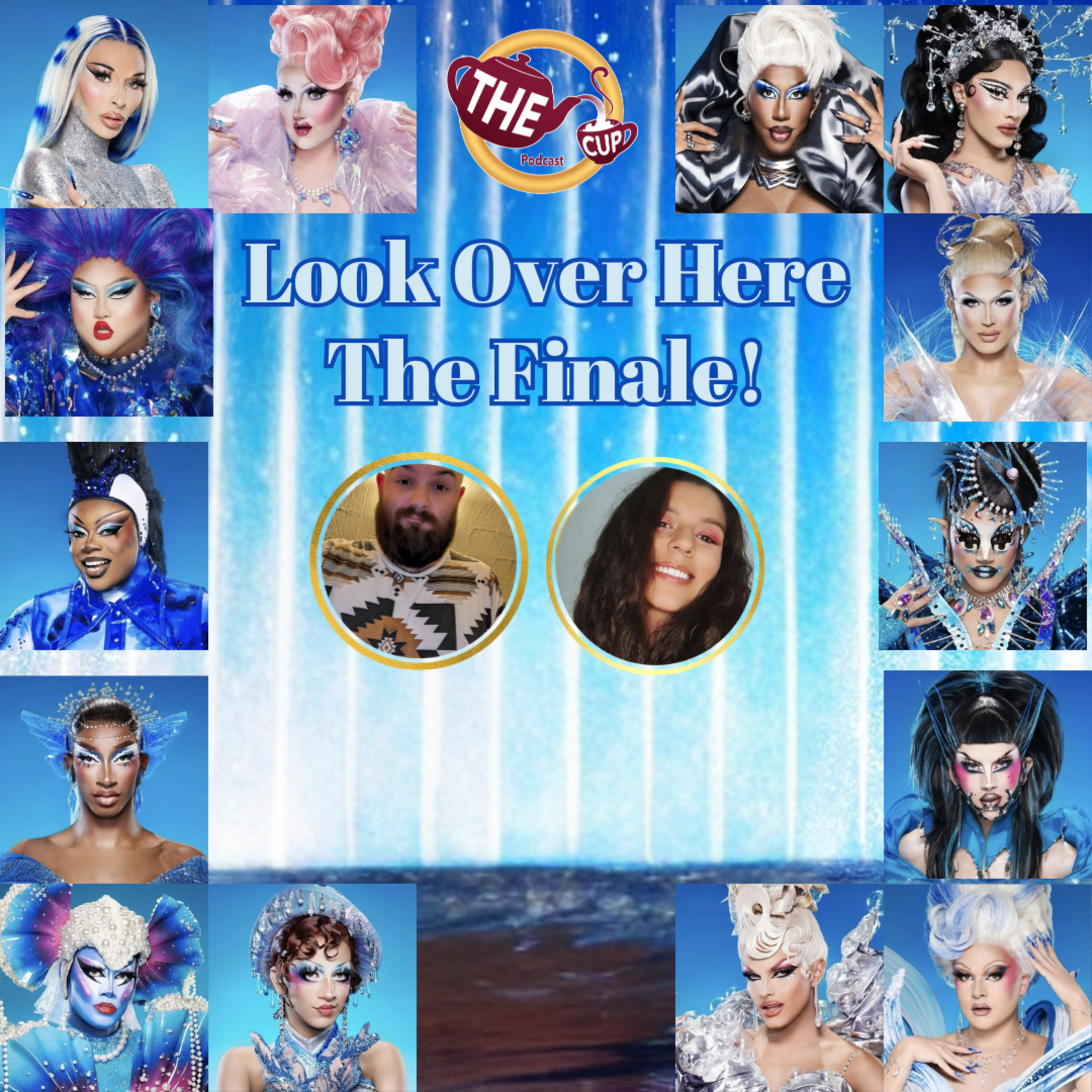 Look Over Here: The Finale! | RuPaul's Drag Race Season 17 Runway 🌊 | The CUP 🍵