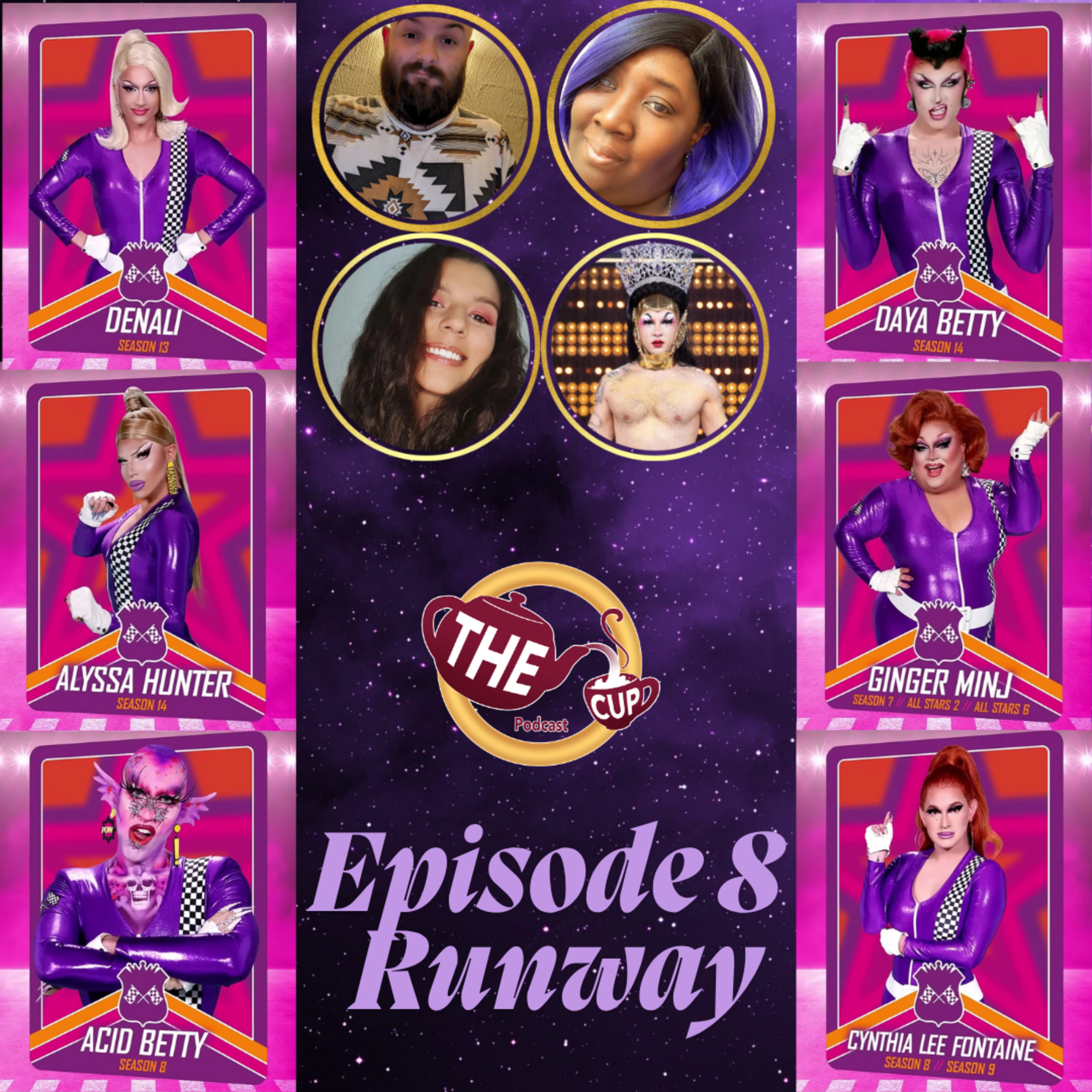 All Stars 10 Episode 8 Look Over Here w/ Lina Galore! | Night of 1000 Miley's Runway 🏆 | The CUP 🍵