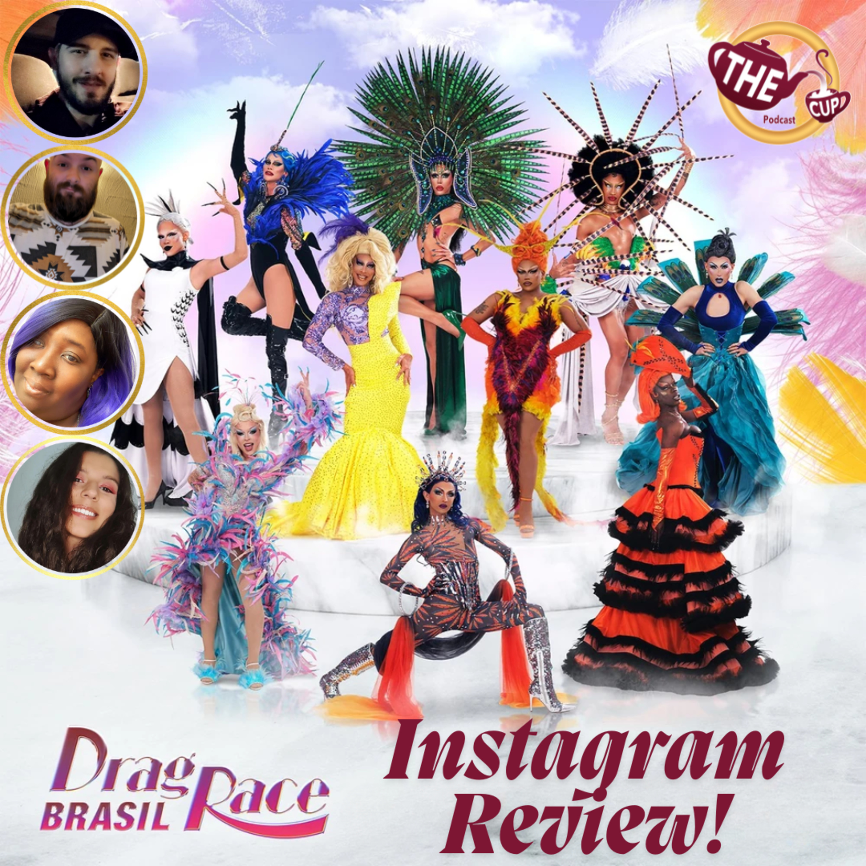 Drag Race Brasil Season 2 Instagram Review | Look Over Here 🇧🇷 | The CUP 🍵