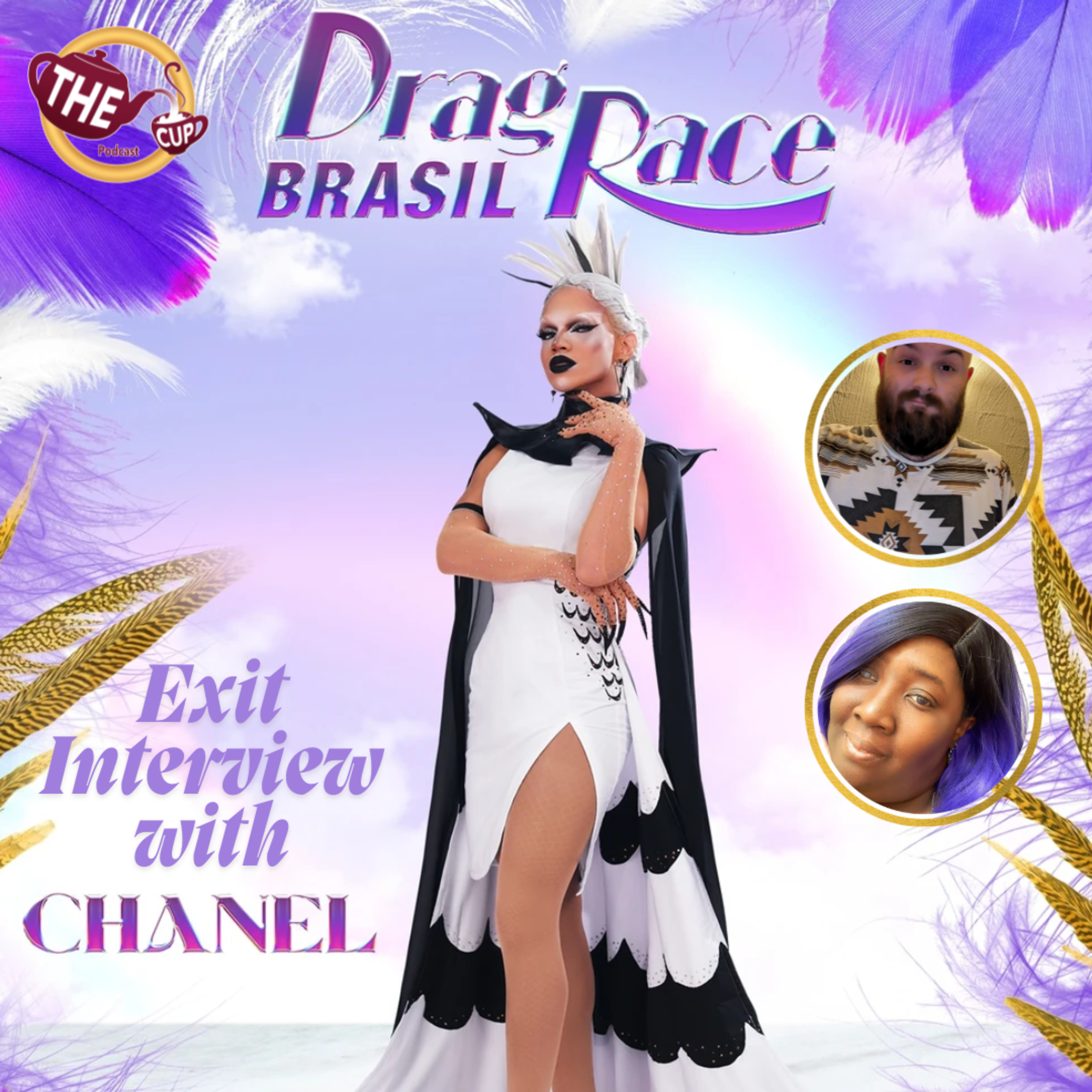 Exit Interview with Chanel! | Drag Race Brasil Season 2 🇧🇷 | The CUP 🍵