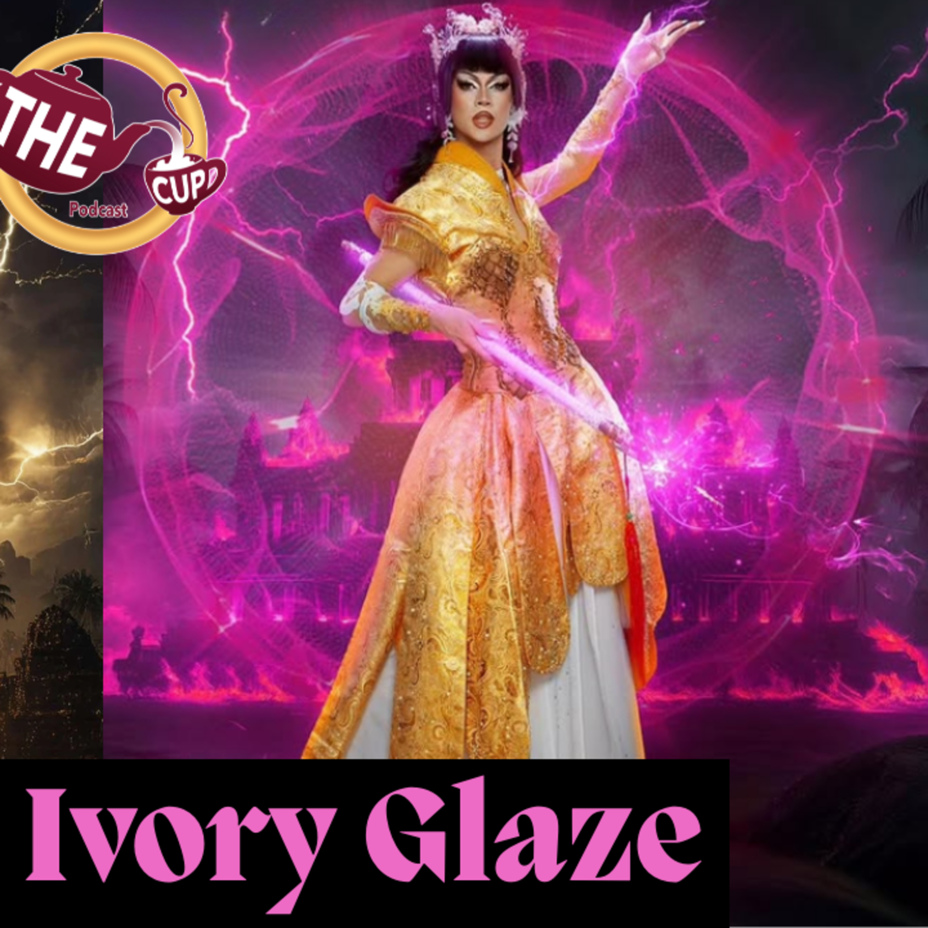 Amyl on Ivory Glaze 🇦🇺🇳🇿 | Drag Race Philippines: Slaysian Royale 🇵🇭 | The CUP 🍵