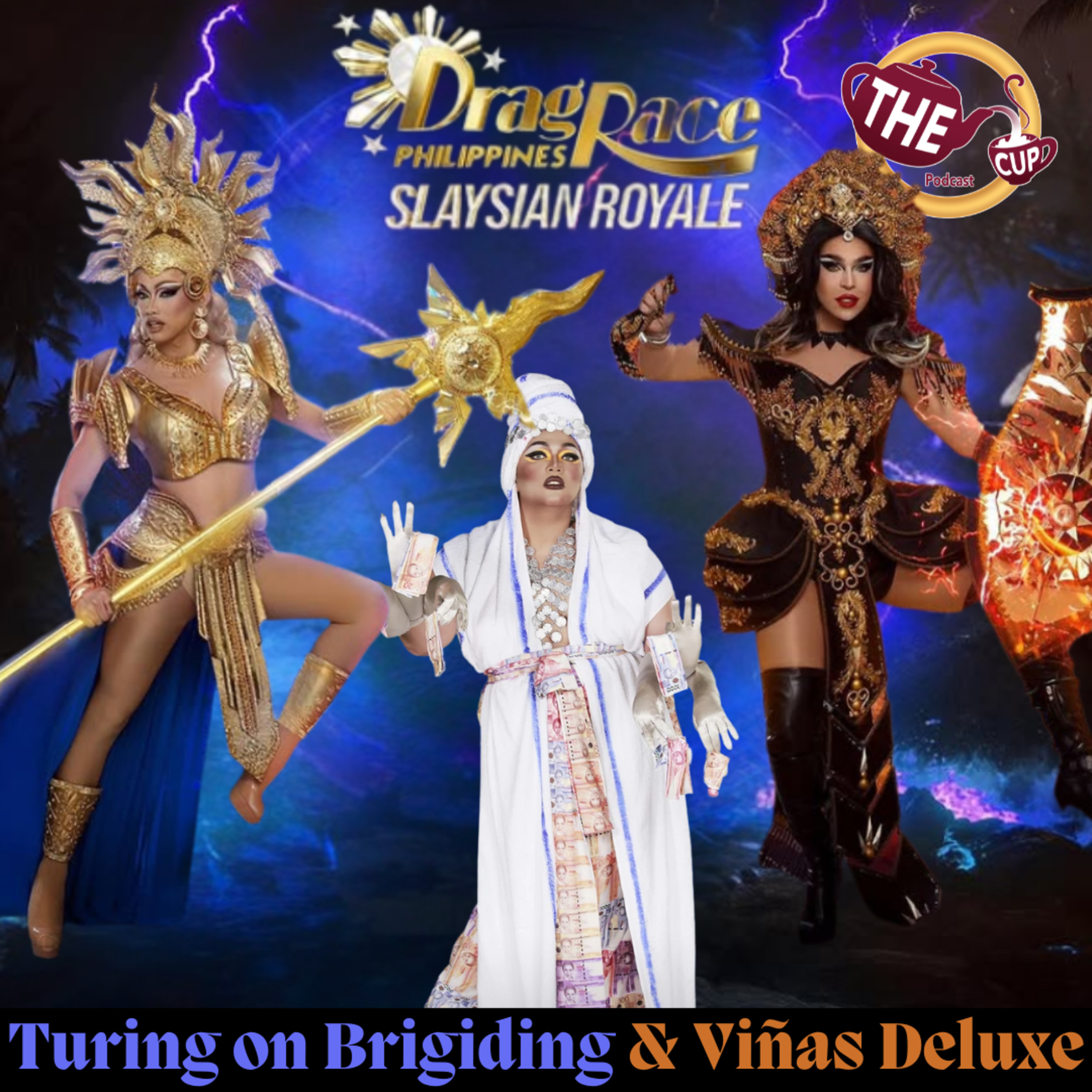 Turing on Brigiding & Viñas DeLuxe 🇵🇭 | Drag Race Philippines: Slaysian Royale 🇵🇭 | The CUP 🍵