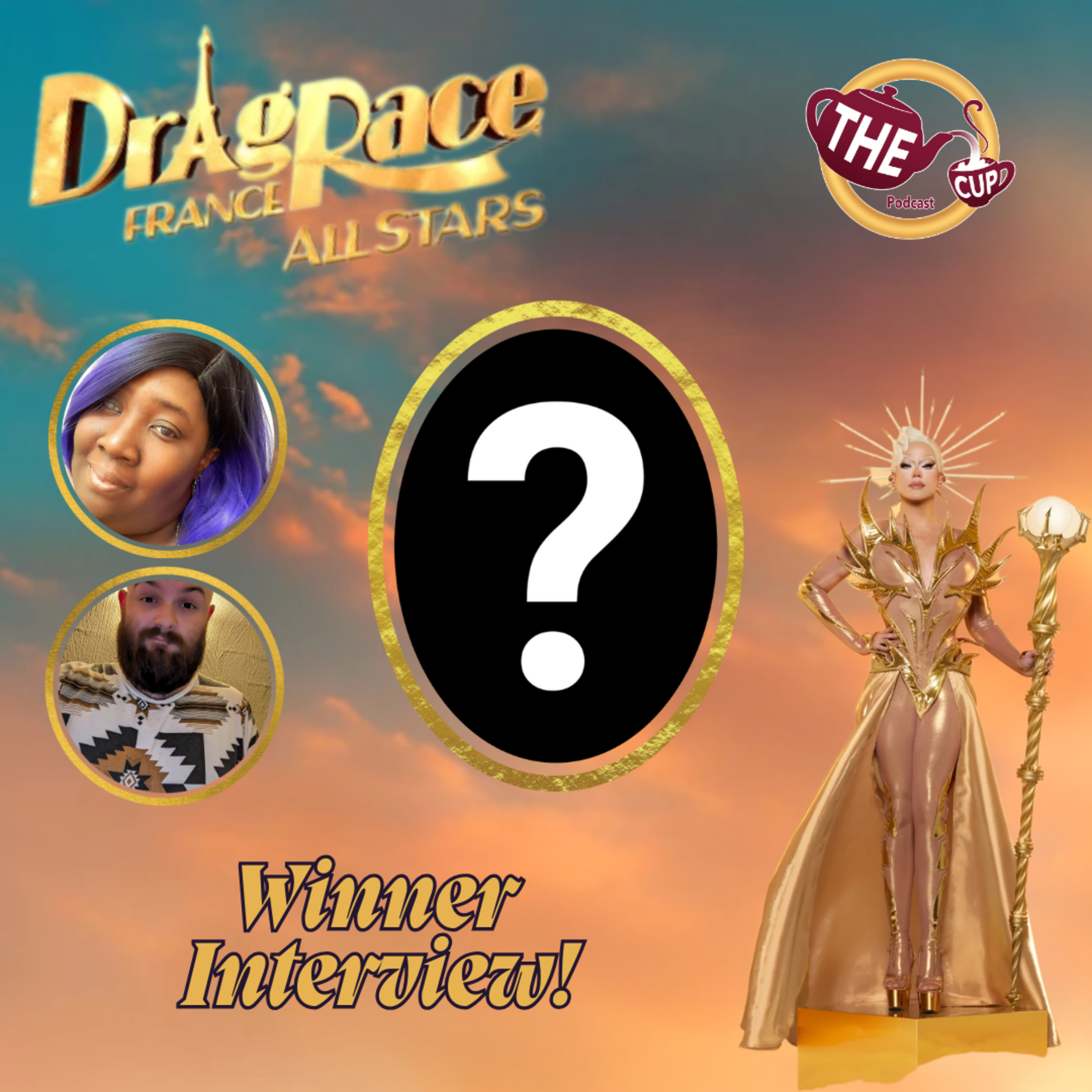 *SPOILERS* A Chat with the Winner of Drag Race France: All Stars! 🇫🇷🌟 | The CUP 🍵