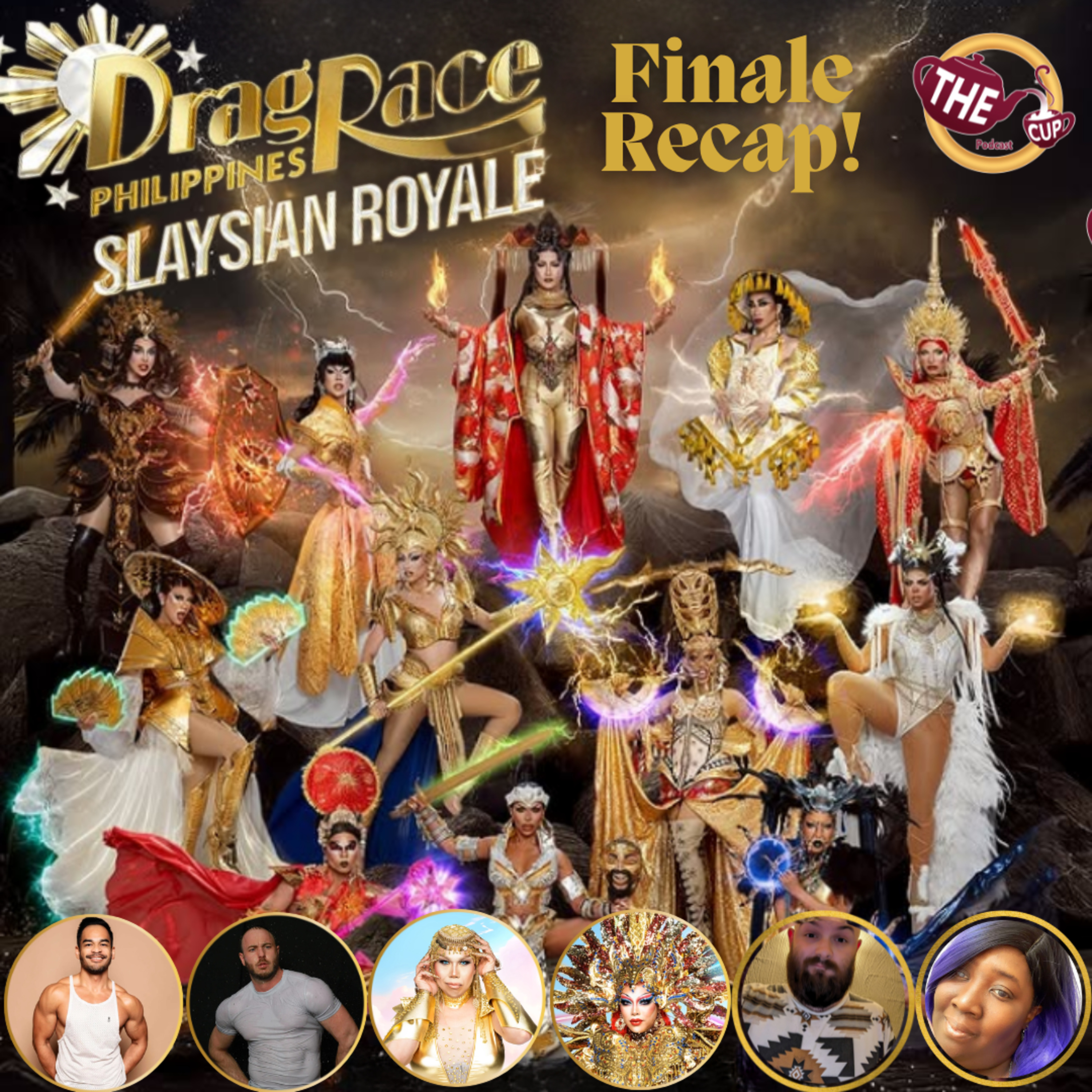 Drag Race Philippines: Slaysian Royale Finale Recap with Kiki Coe & Melinda Verga! 🇵🇭 | The CUP 🍵