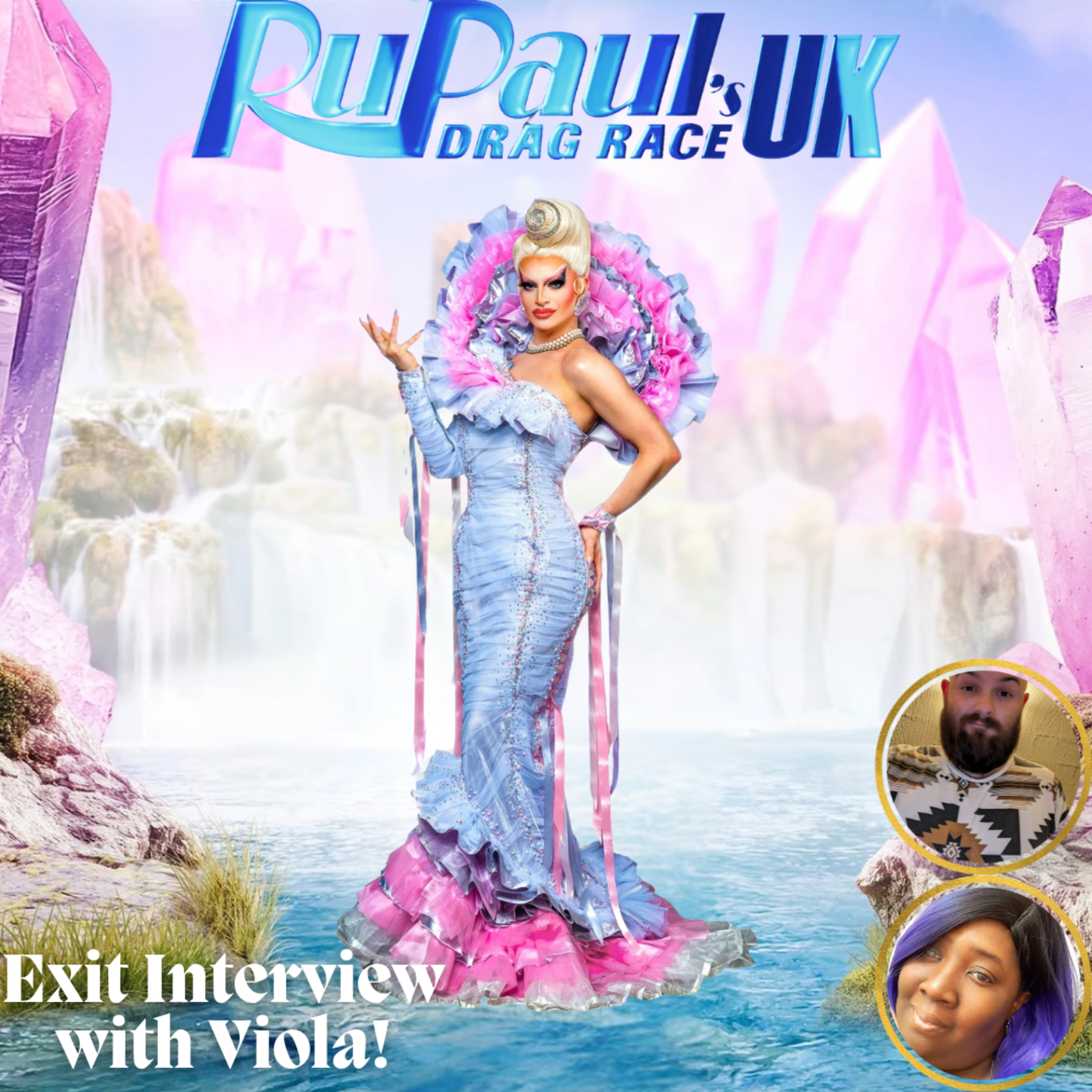A Chat with Viola! | RuPaul's Drag Race UK Season 7 🇬🇧 | The CUP 🍵 episode artwork
