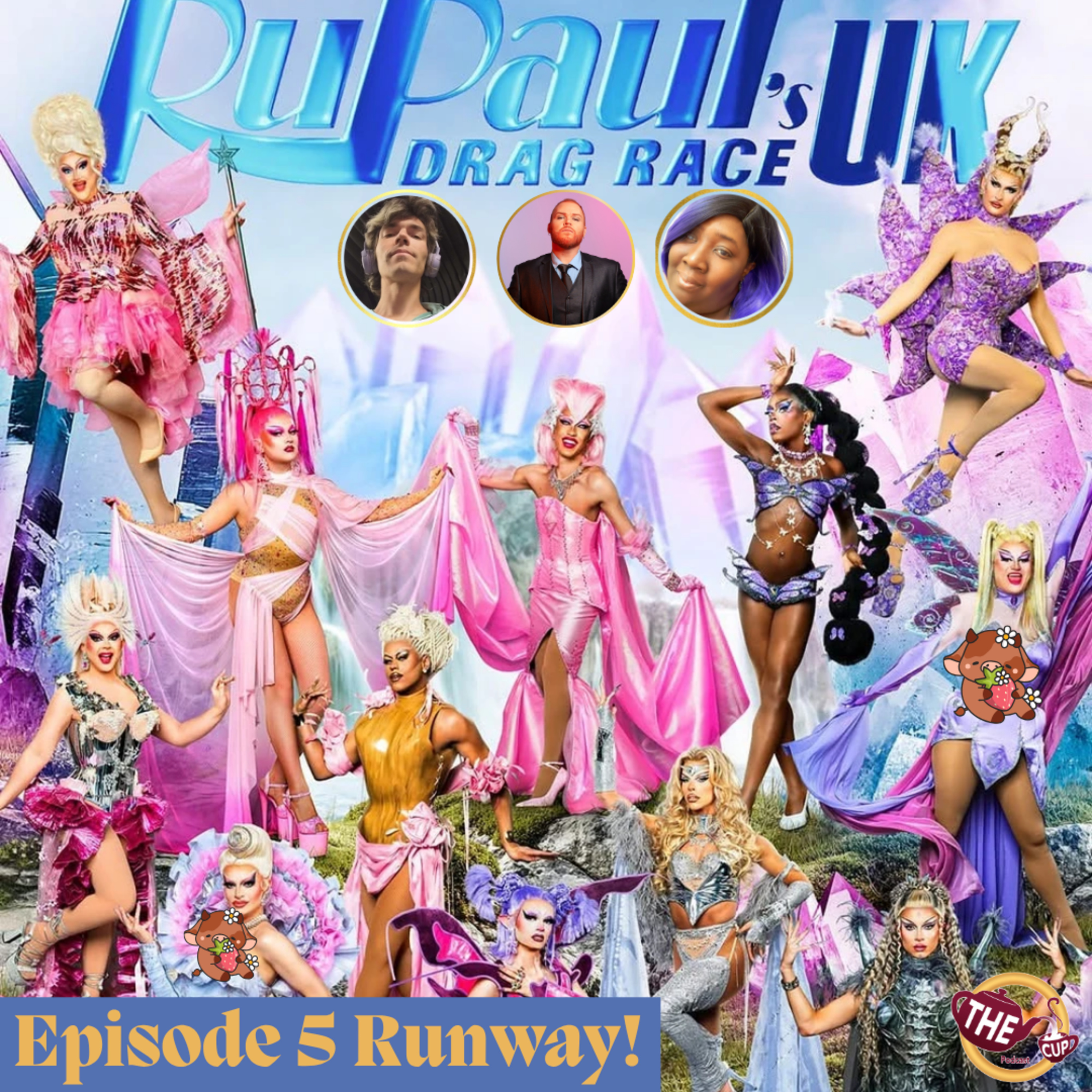 Oversized Runway | RuPaul's Drag Race UK Season 7 Episode 5 🇬🇧 | The CUP 🍵