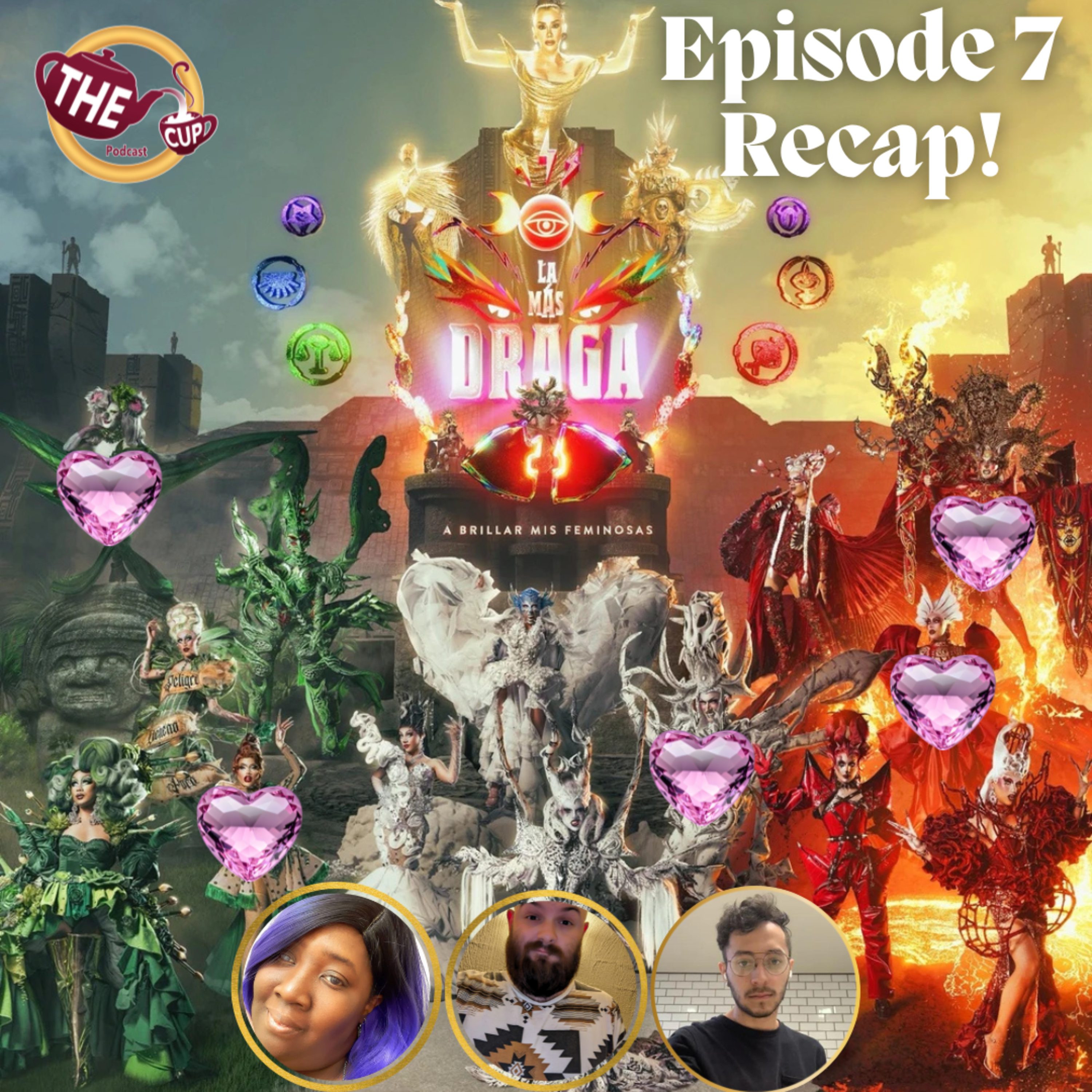 LA MÁS DRAGA 7 - La Más Panzuda | Episode 7 Recap! | The CUP 🍵