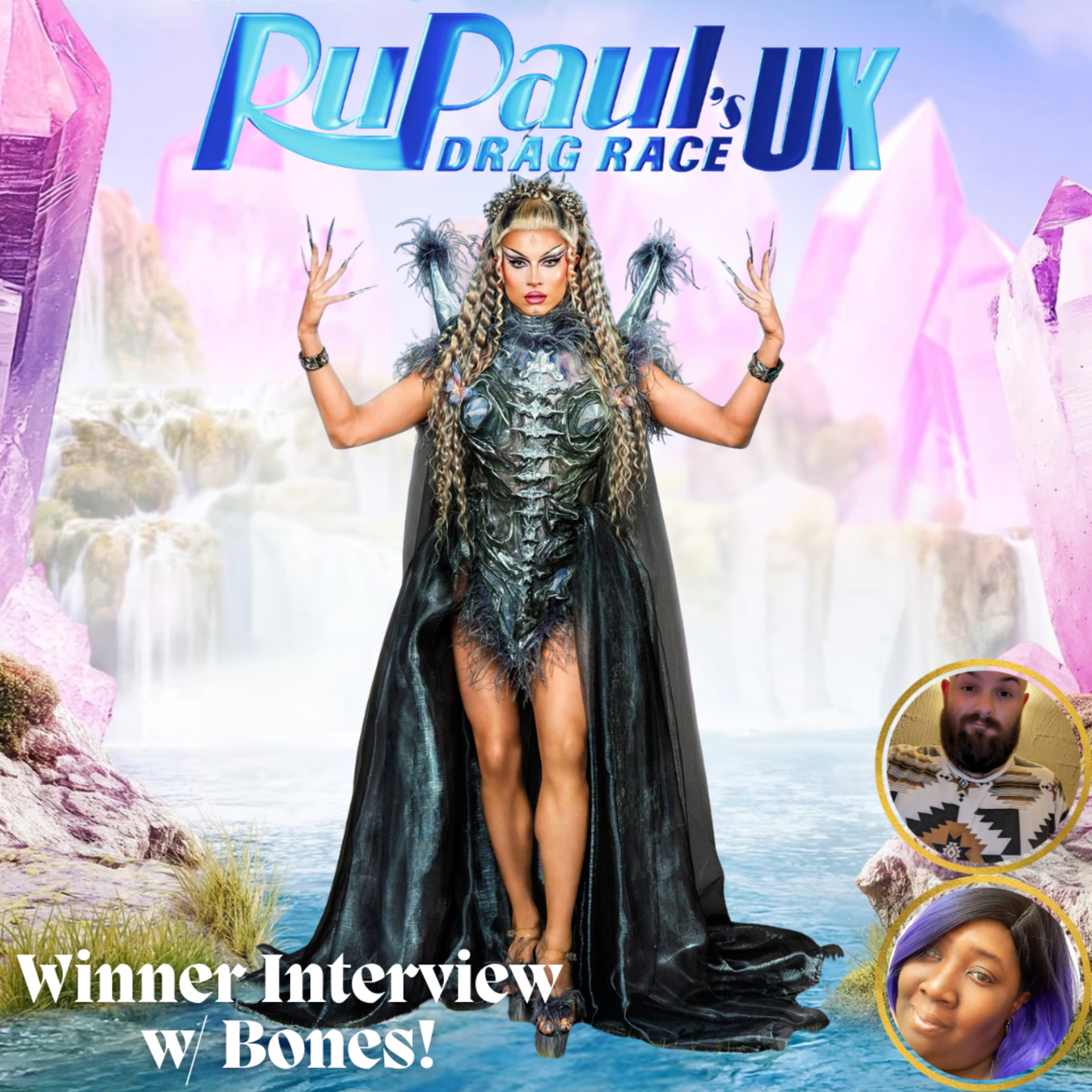 A Chat with Bones! | RuPaul's Drag Race UK Season 7 🇬🇧 | The CUP 🍵