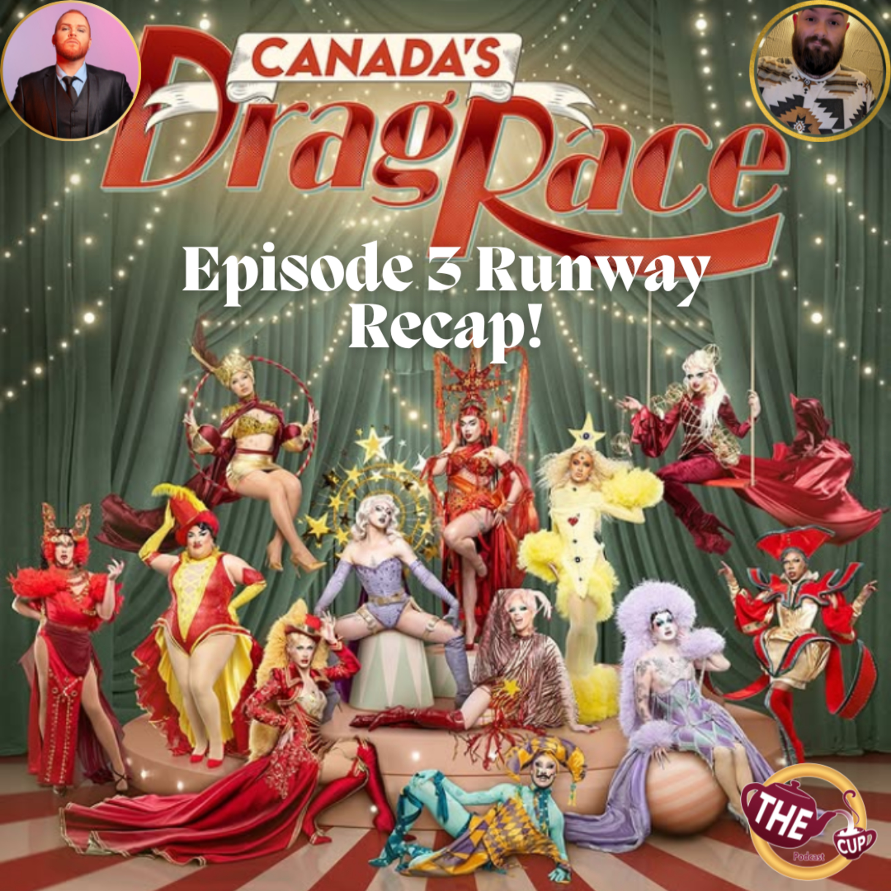 🎪Scene Stealers Design Challenge Runway! | Canada's Drag Race Season 6 Episode 3! 🇨🇦 | The CUP 🍵