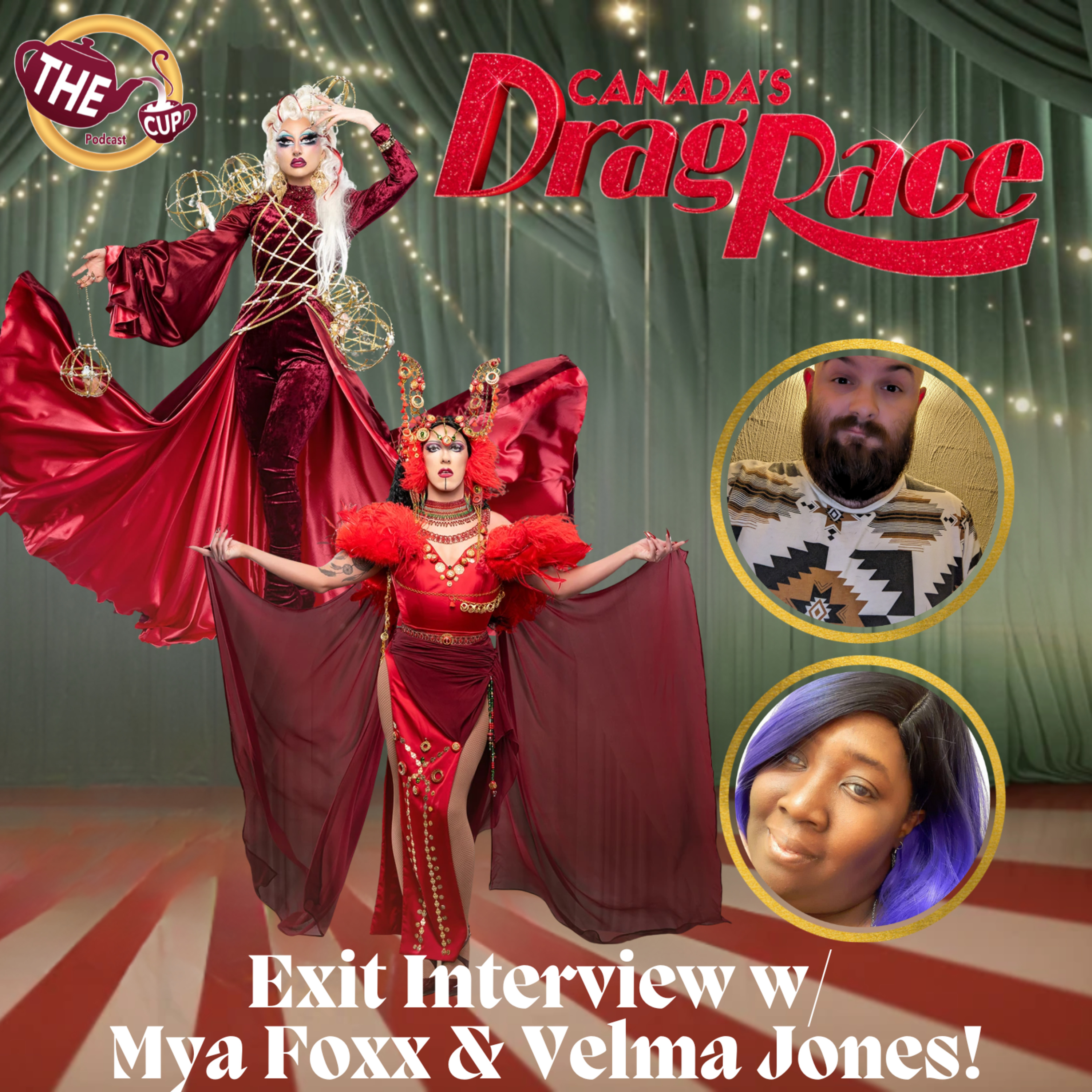 A Chat with Mya Foxx & Velma Jones! | Canada's Drag Race Season 6 🇨🇦 | The CUP 🍵