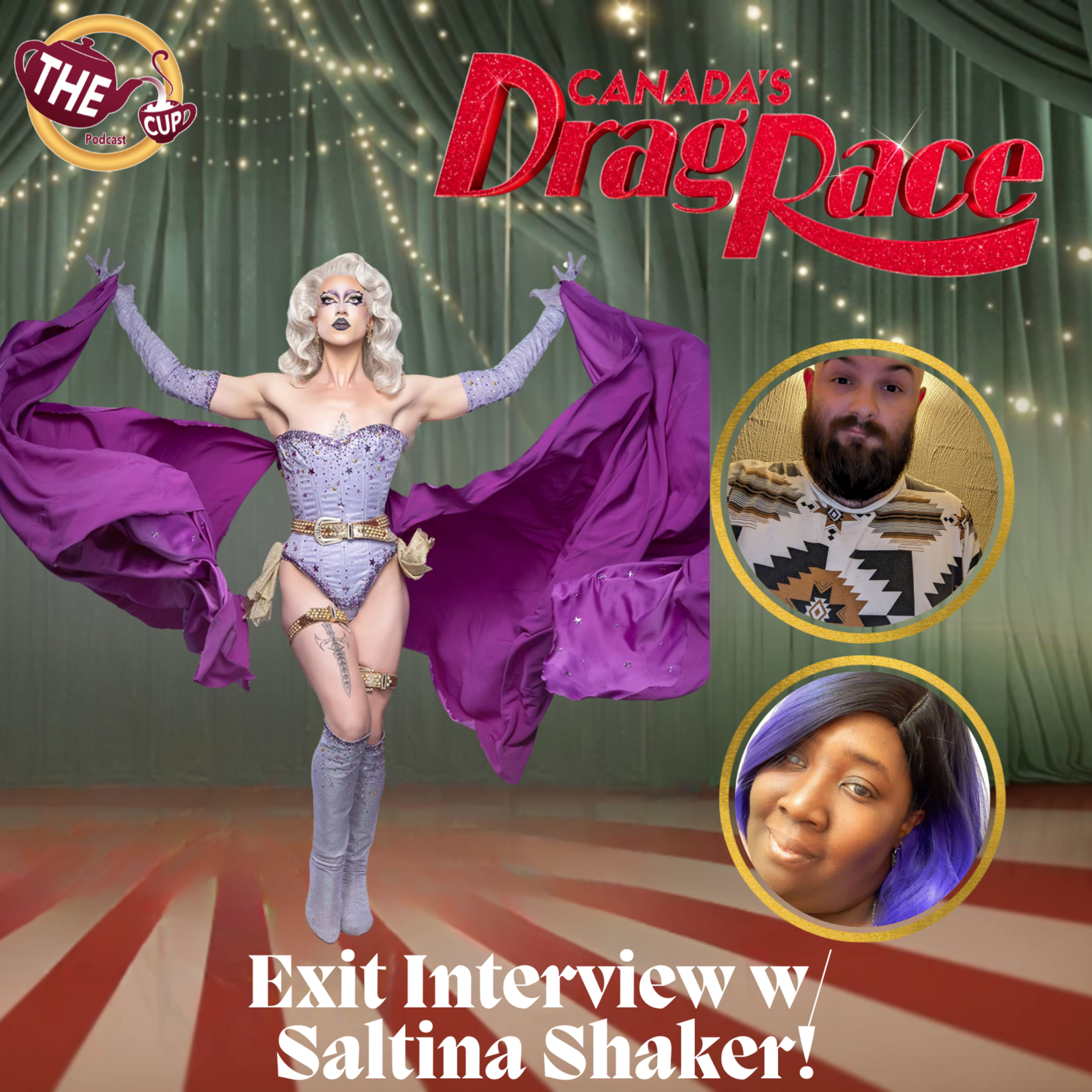 A Chat with Saltina Shaker! | Canada's Drag Race Season 6 🇨🇦 | The CUP 🍵