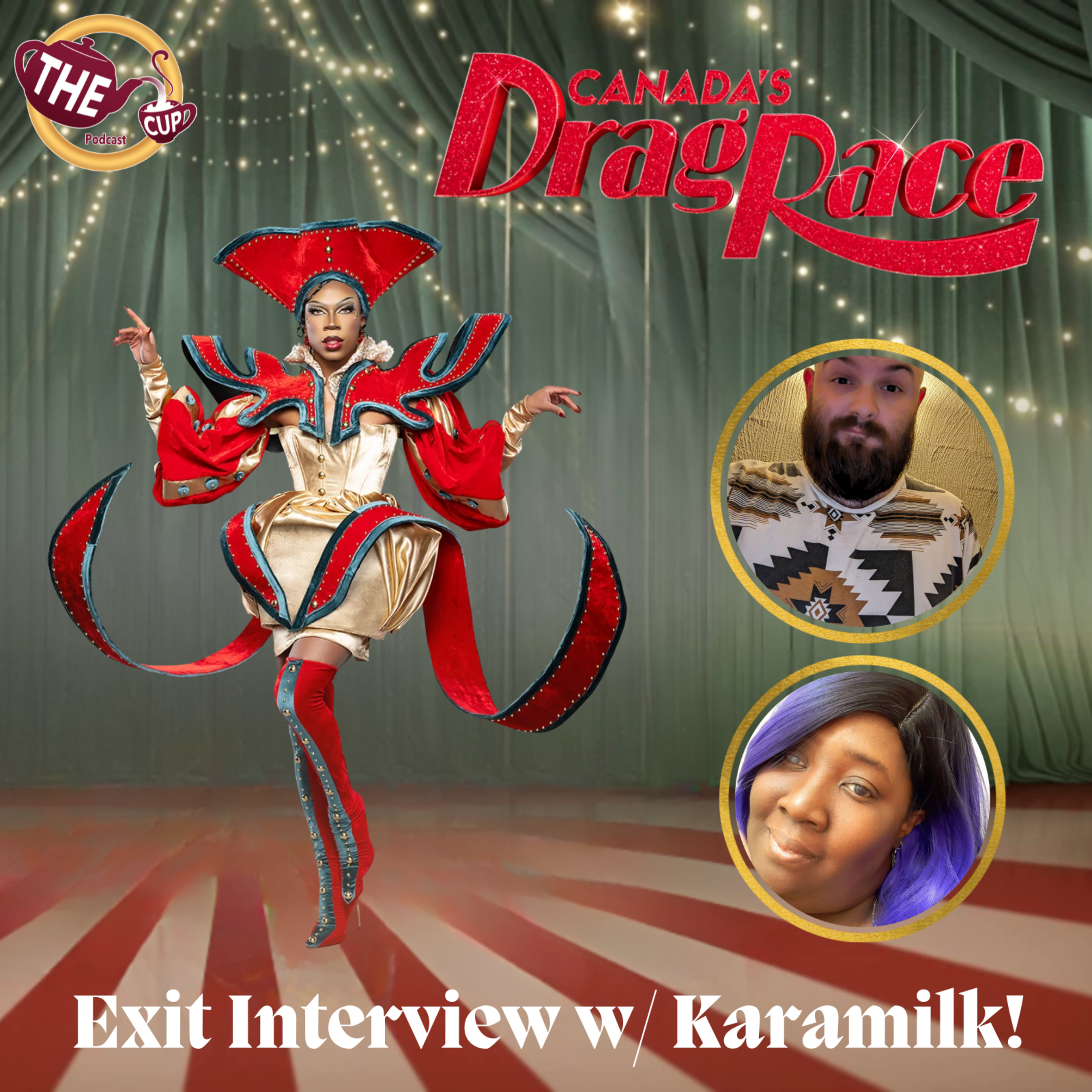 A Chat with Karamilk! | Canada's Drag Race Season 6 🇨🇦 | The CUP 🍵 episode artwork
