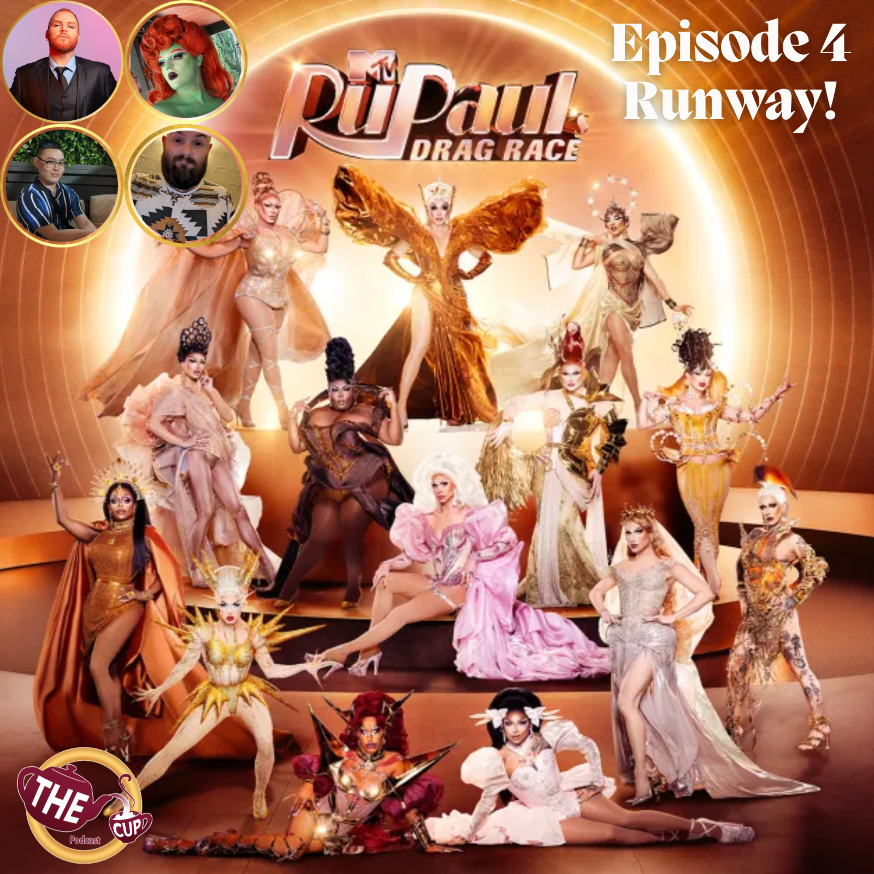 Red Carpet Mash-Up Design Challenge! | RuPaul's Drag Race Season 18 E4 🌟 | #DragRace | The CUP 🍵