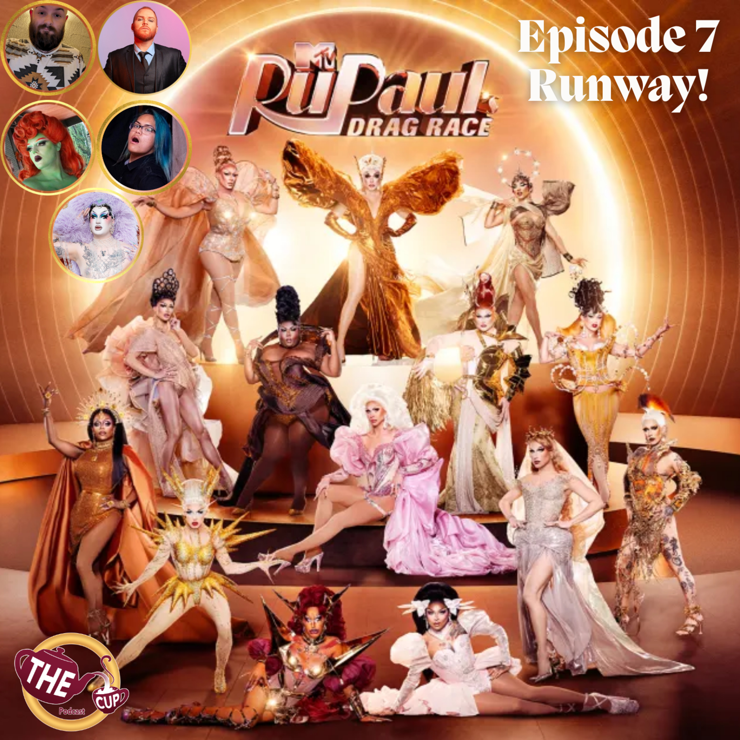 I Can See Right Through Her w/ Van Goth! | RuPaul's Drag Race Season 18 E7 🌟 | #DragRace | The CUP 🍵