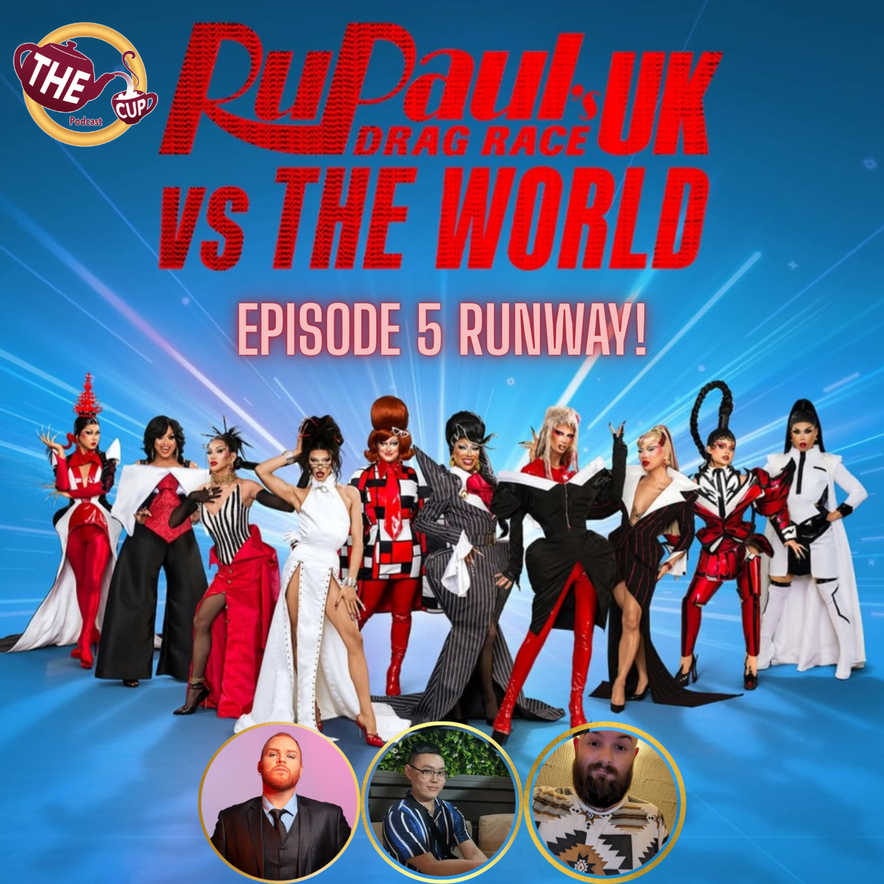 Shevil Villains Runway | RuPaul's Drag Race UKvTW S3 E5 | #DragRace | The CUP 🍵