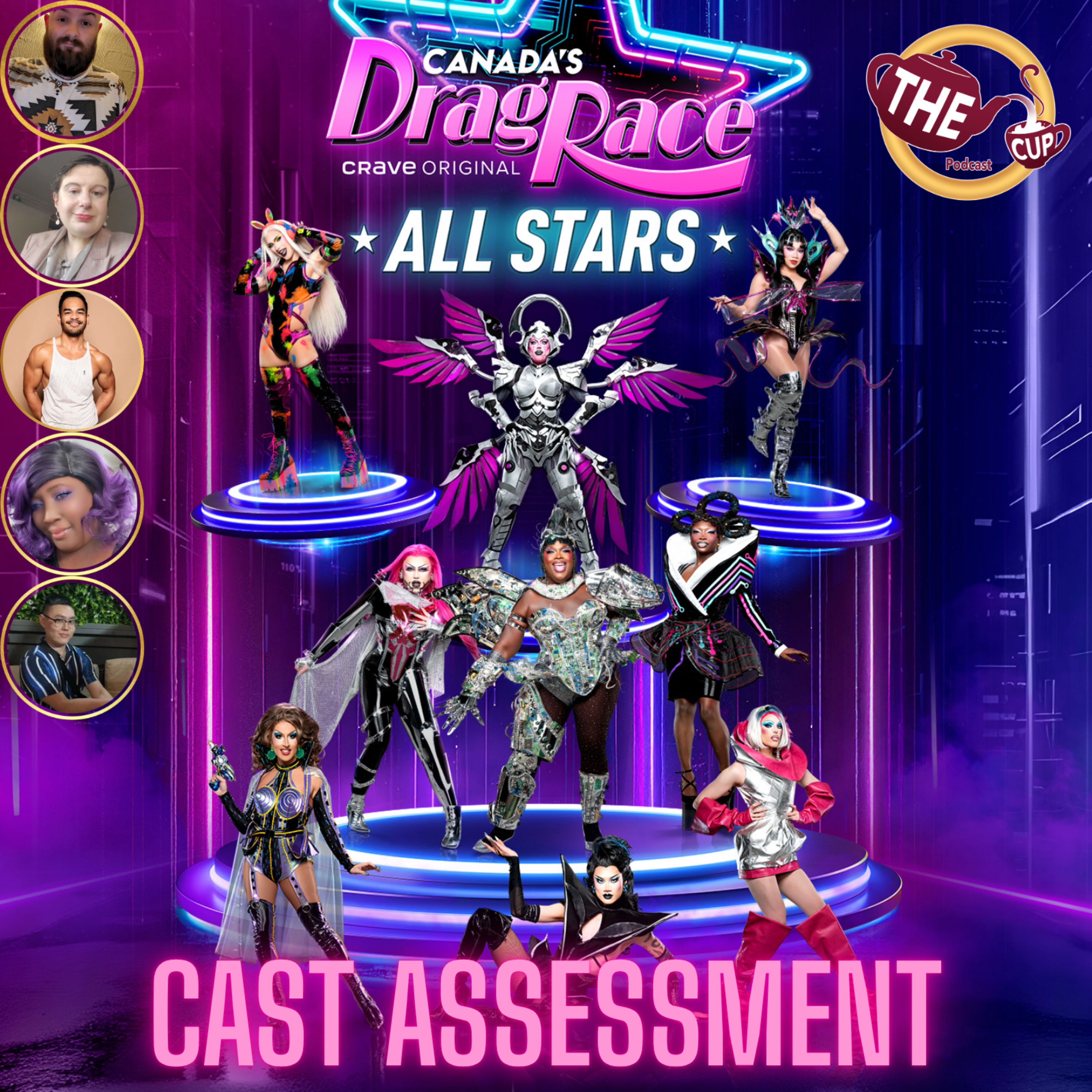Canada's Drag Race: All Stars Cast Assessment! 🇨🇦 | #CanadasDragRace | The CUP 🍵 episode artwork