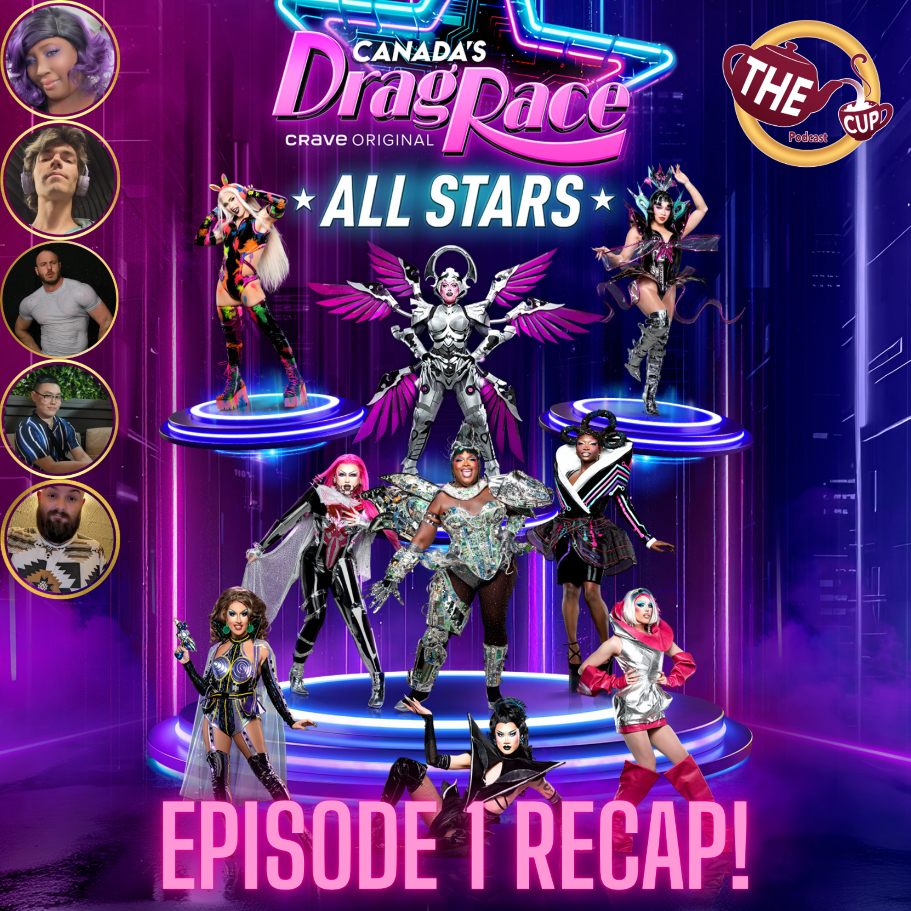 Canada's Drag Race: All Stars Episode 1 Recap! 🇨🇦 | #CanadasDragRace | The CUP 🍵 episode artwork