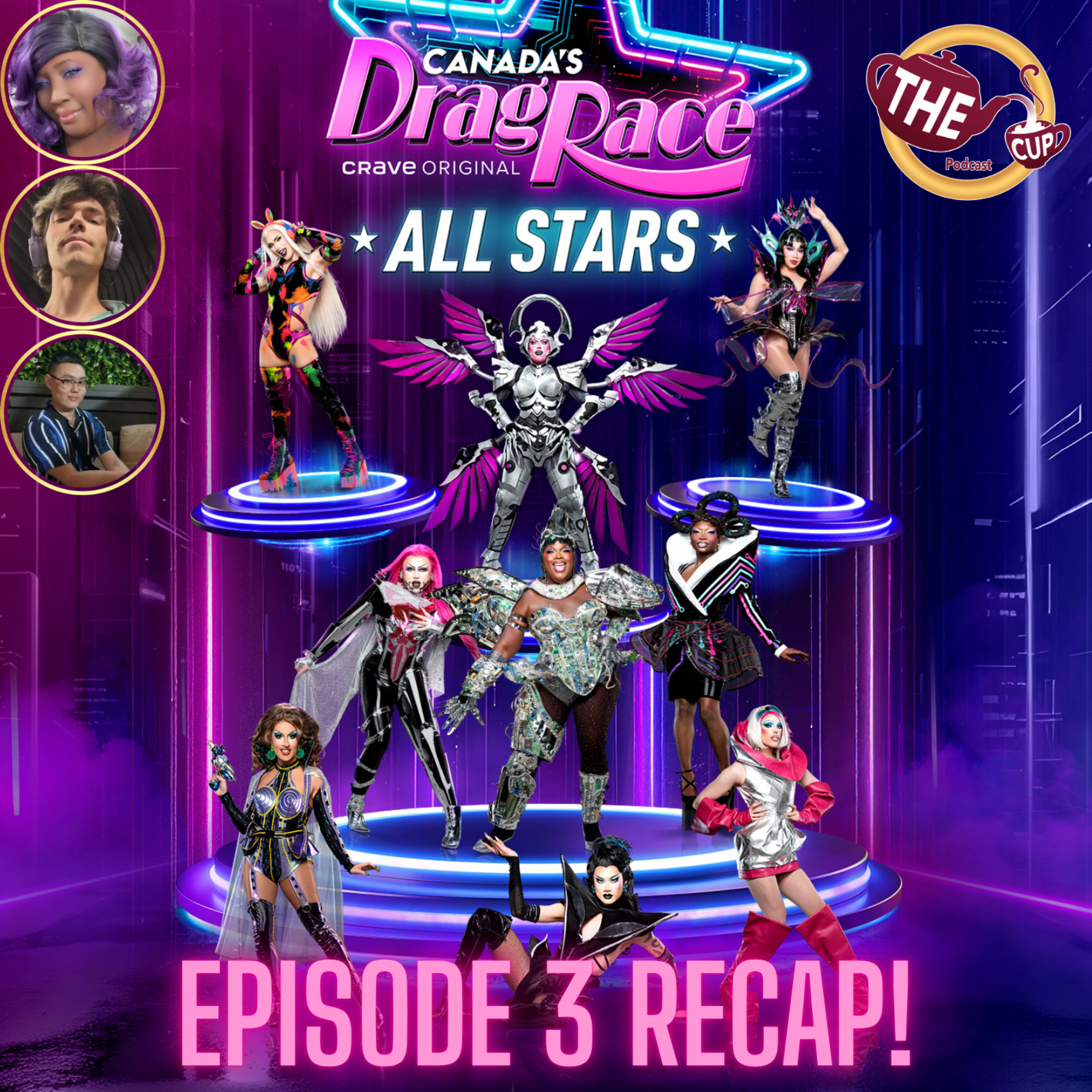 Canada's Drag Race: All Stars Episode 3 Recap! 🇨🇦 | #CanadasDragRace | The CUP 🍵 episode artwork