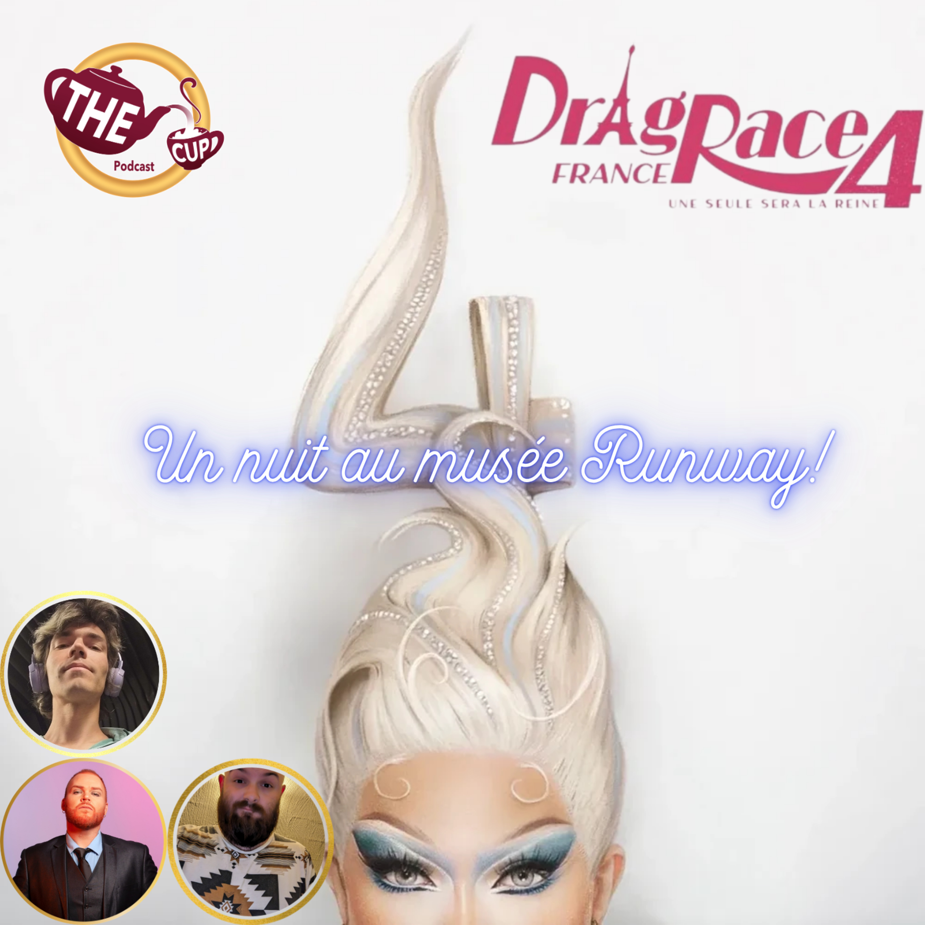 Un nuit au musée Runway | Drag Race France Season 4 Episode 3! 🇫🇷🥖 | #DragRaceFrance | The CUP 🍵 episode artwork