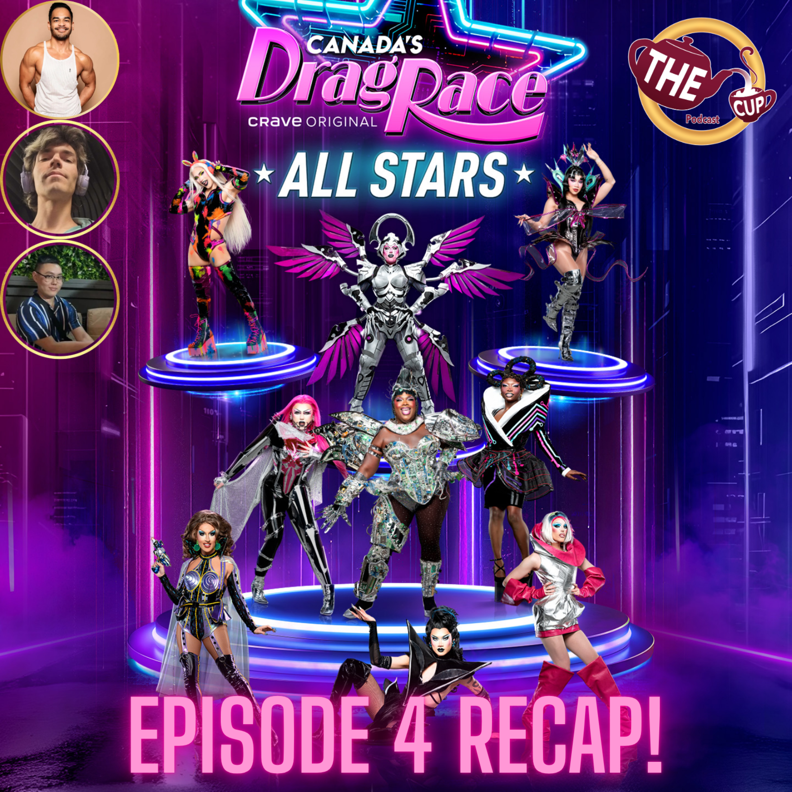 Canada's Drag Race: All Stars Episode 4 Recap! 🇨🇦 | #CanadasDragRace | The CUP 🍵 episode artwork