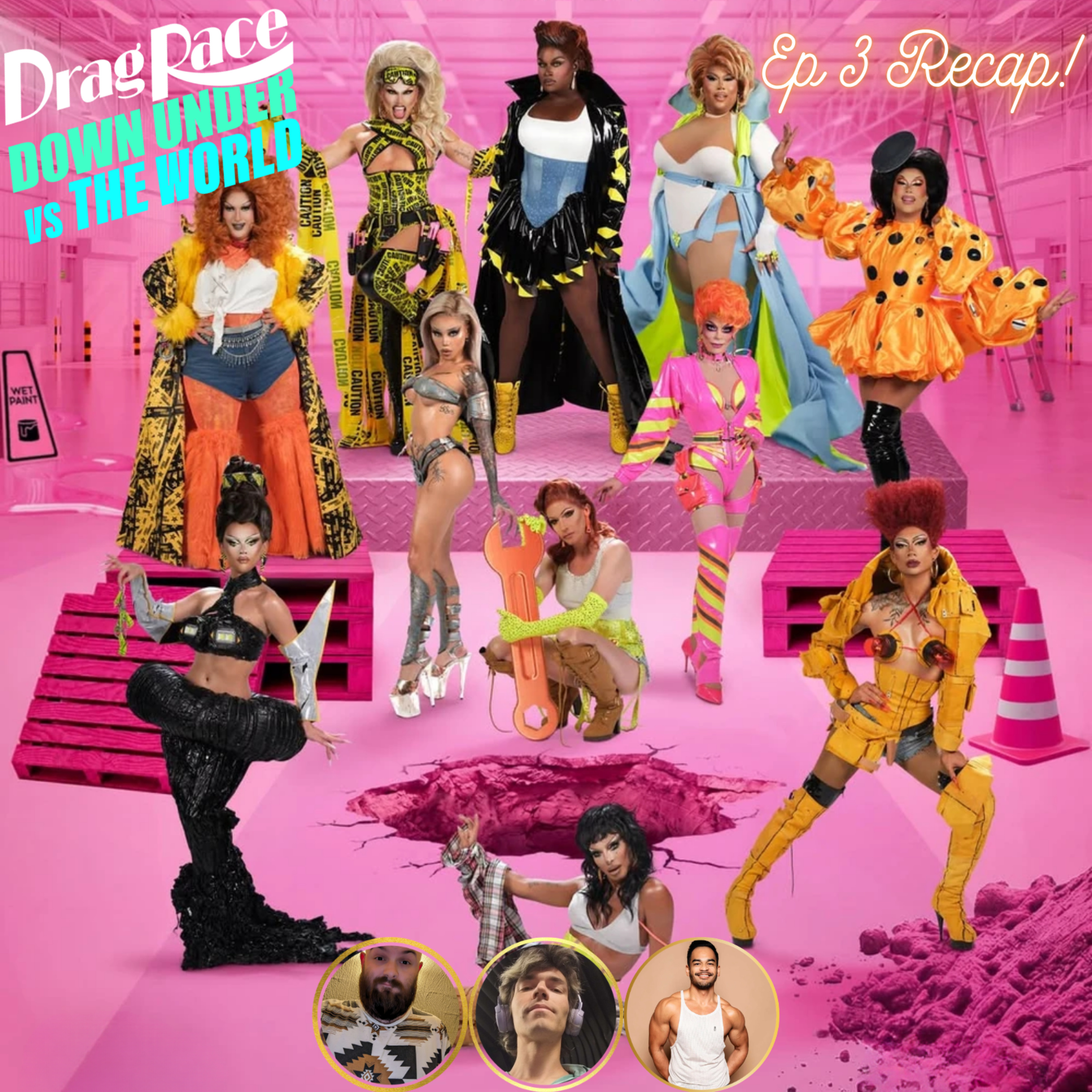 Drag Race Down Under v. the World Episode 3 Recap! | The CUP episode artwork