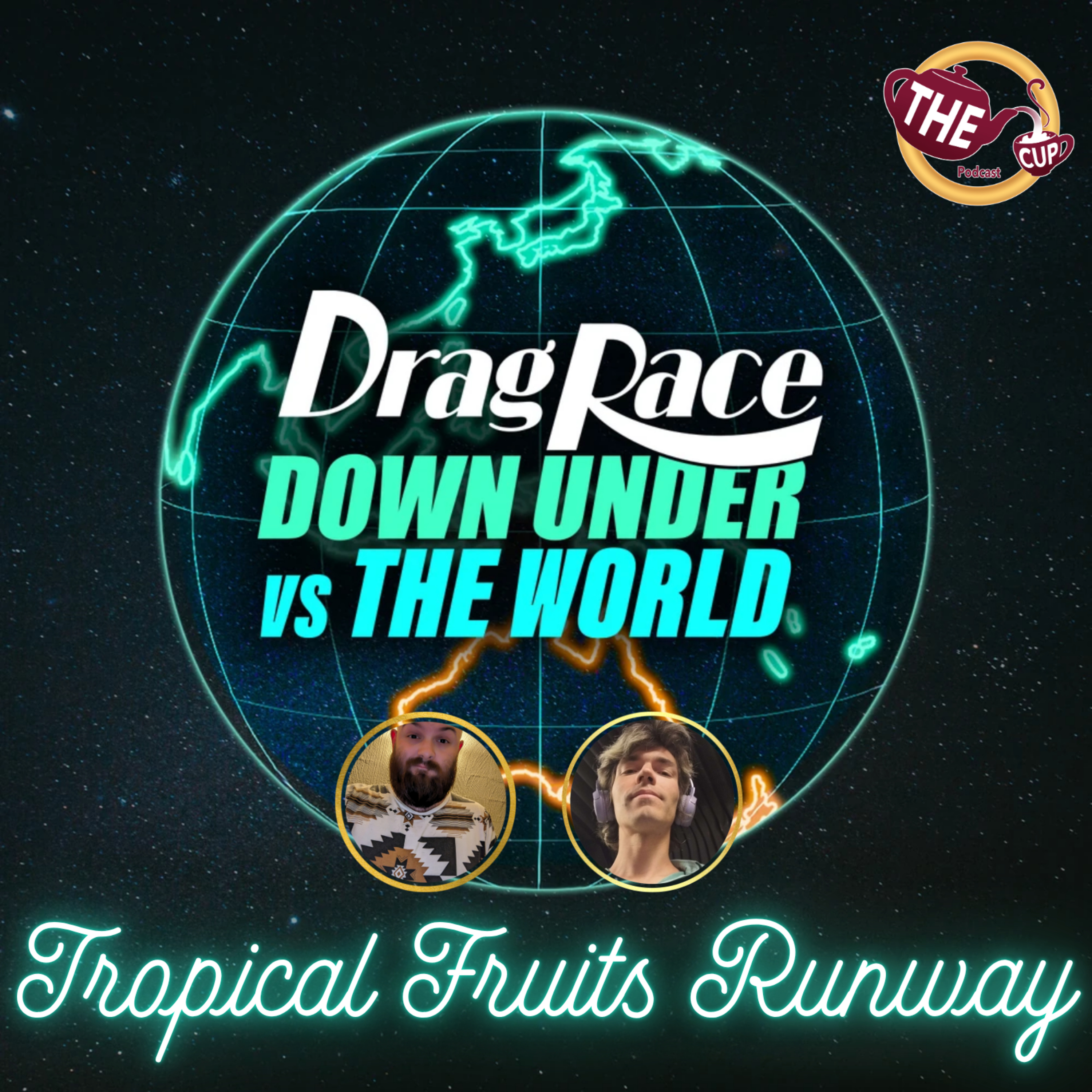 Tropical Fruits Runway! | Drag Race Down Under v. the World Episode 3!🦘 | The CUP 🍵 episode artwork