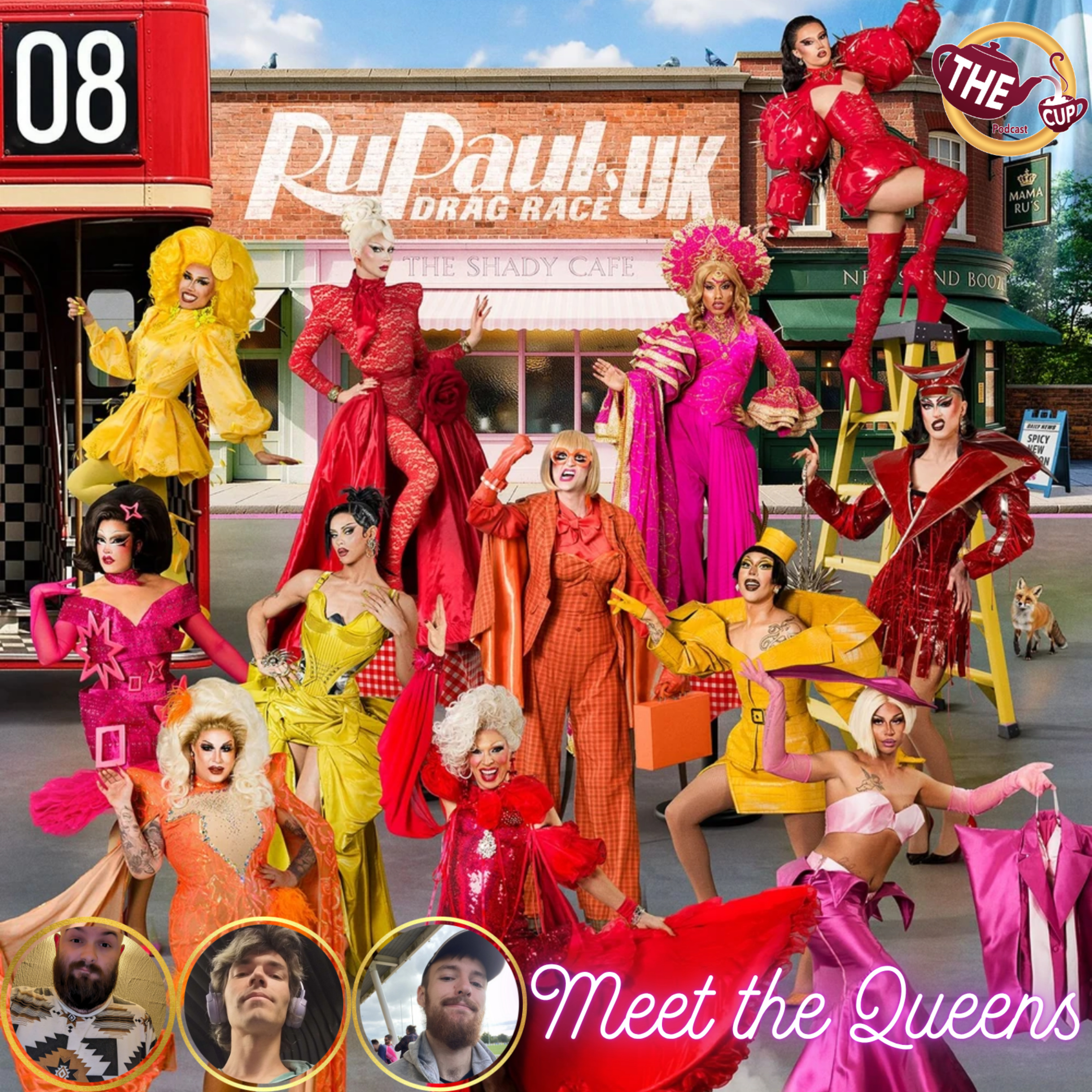 RuPaul's Drag Race UK Season 8 Meet the Queens! 🇬🇧 | #DragRaceUK | The CUP 🍵 episode artwork