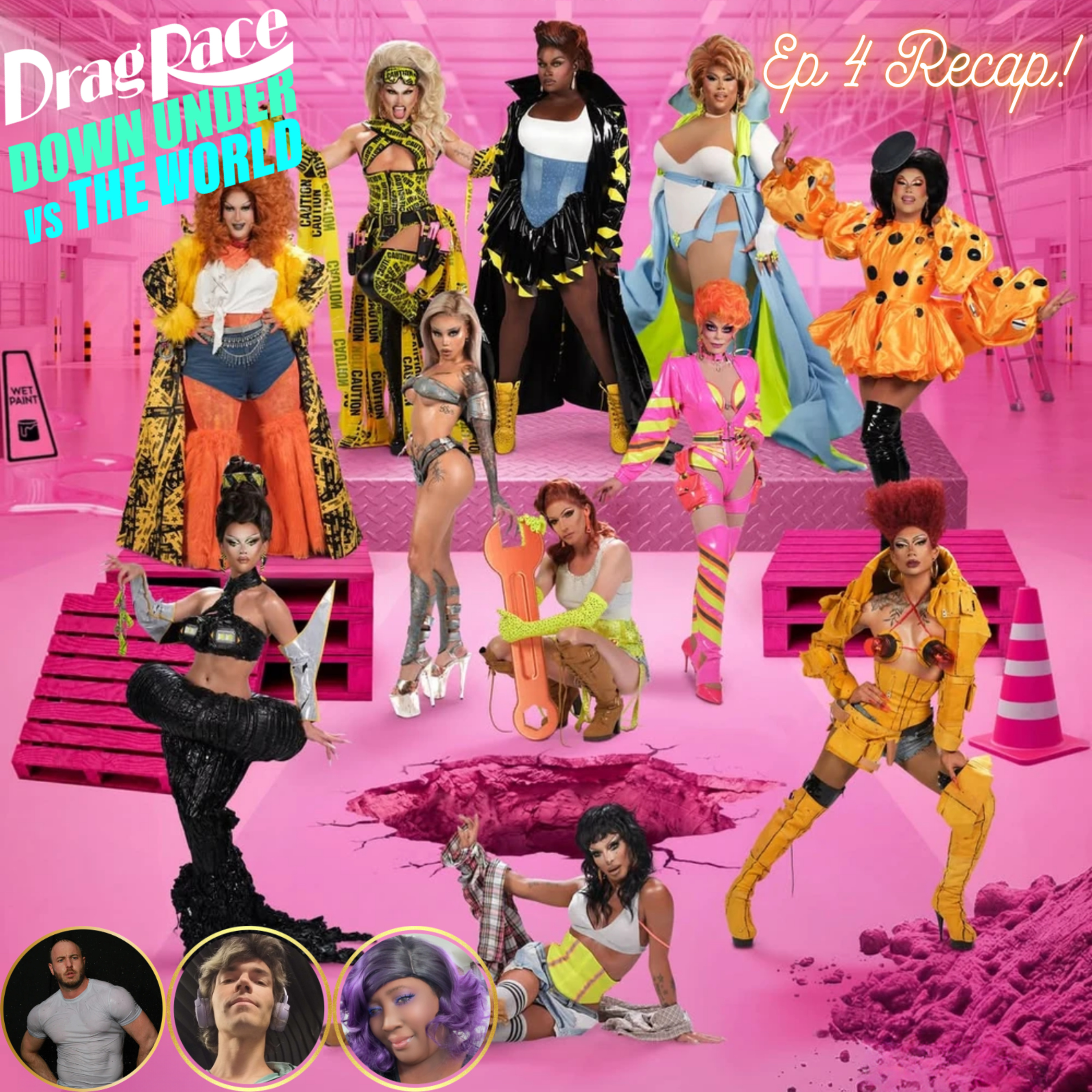 Drag Race Down Under v. the World Episode 4 Recap! | The CUP episode artwork