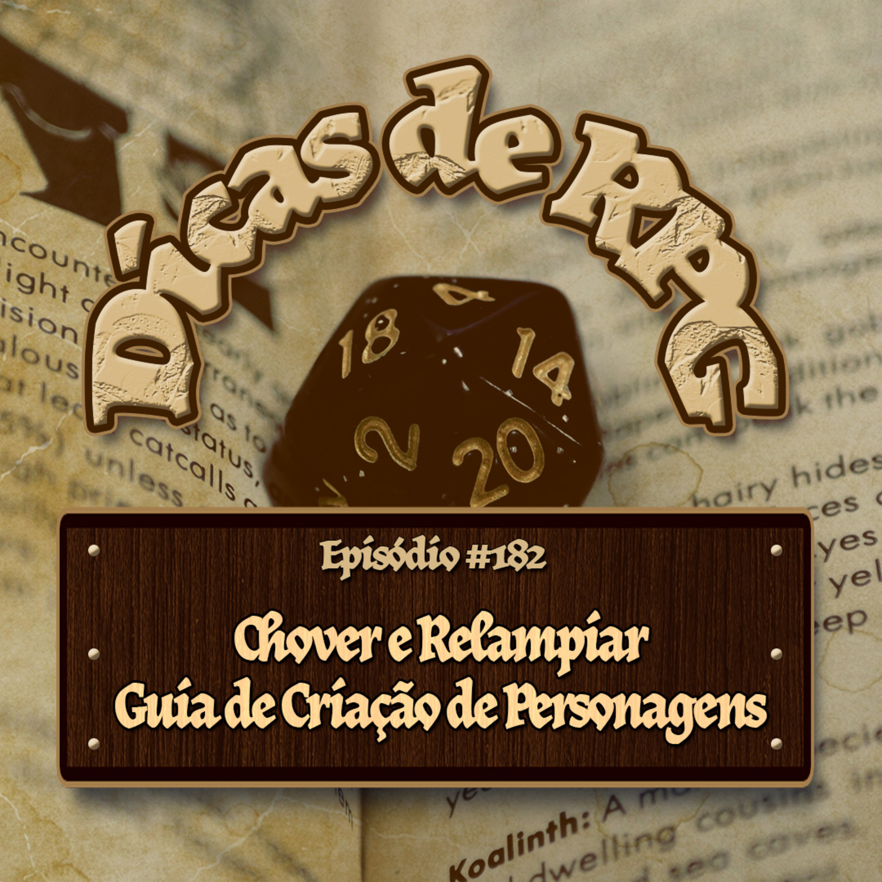 Guia de Criação de Personagens - Chover e Relampiar - Dicas de RPG #188