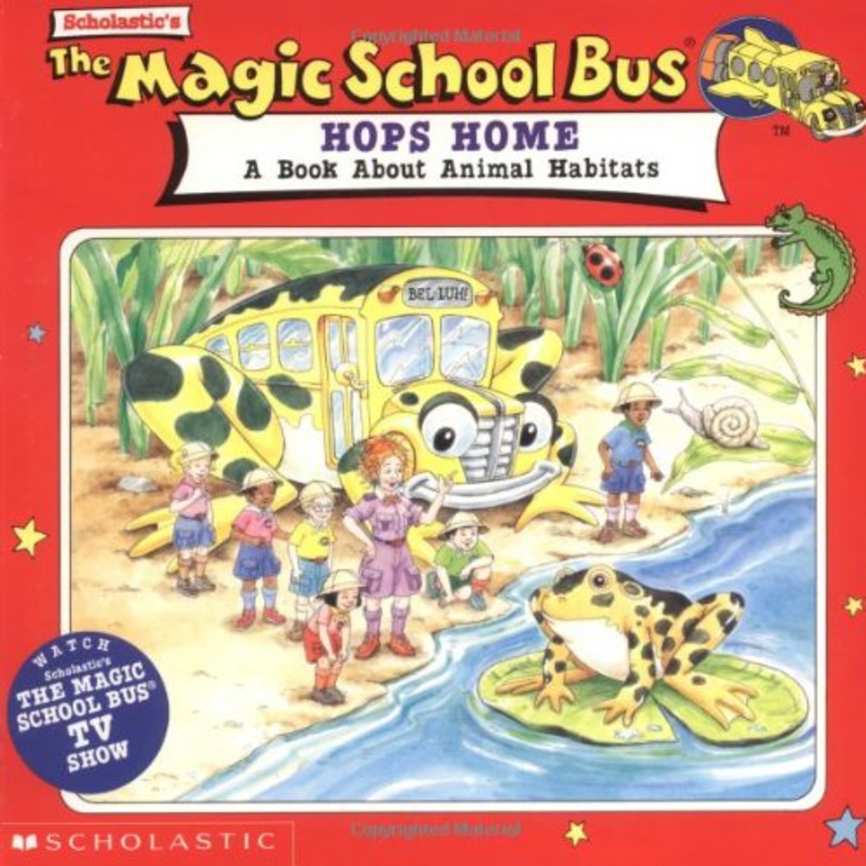 (The Magic School Bus) Hops Home: A Book About Animal Habitats by Patricia Relf and Nancy Stevenson (Illustrator) episode artwork