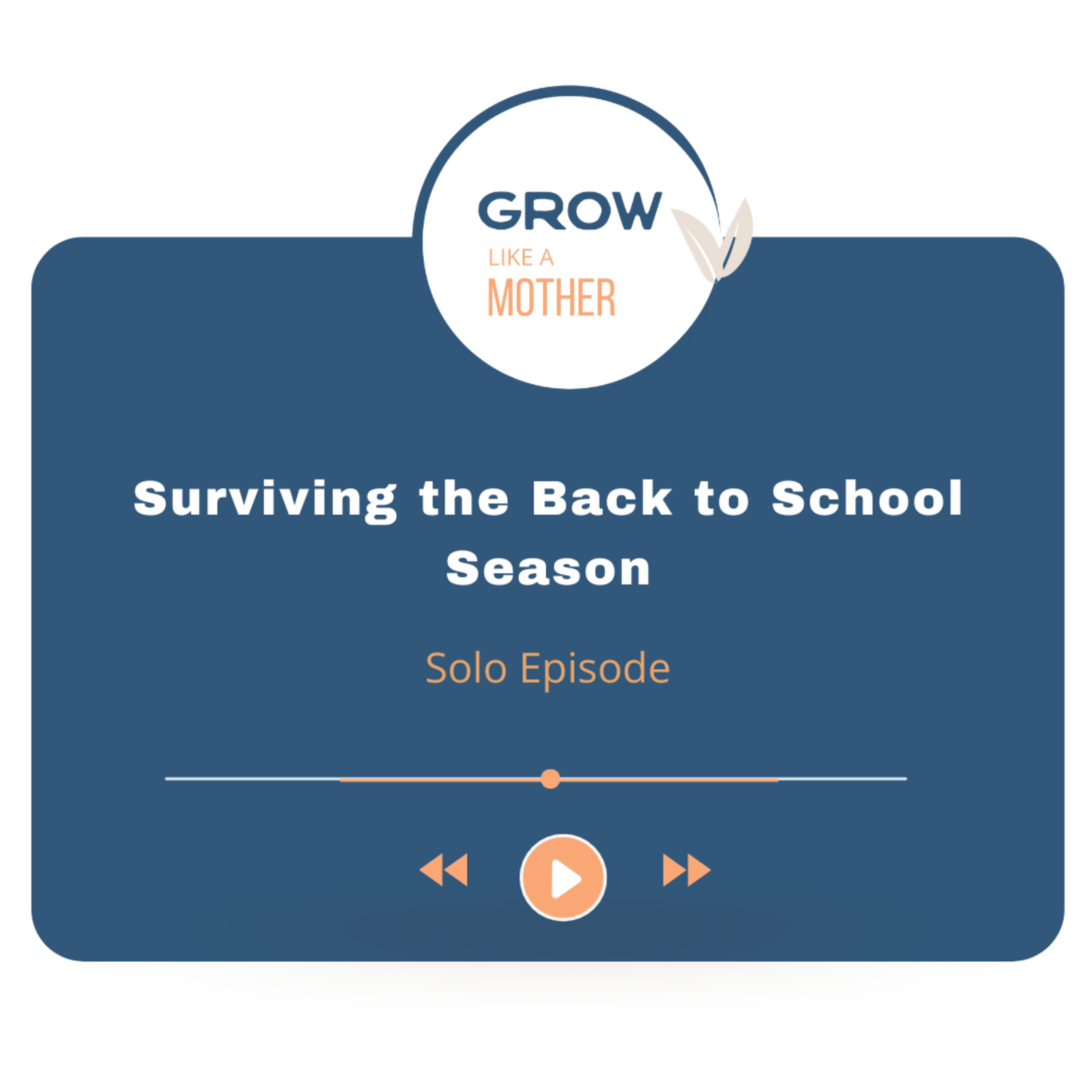 Back-to-School Chaos: How to Reset Your Routines and Find Flow This Season episode artwork