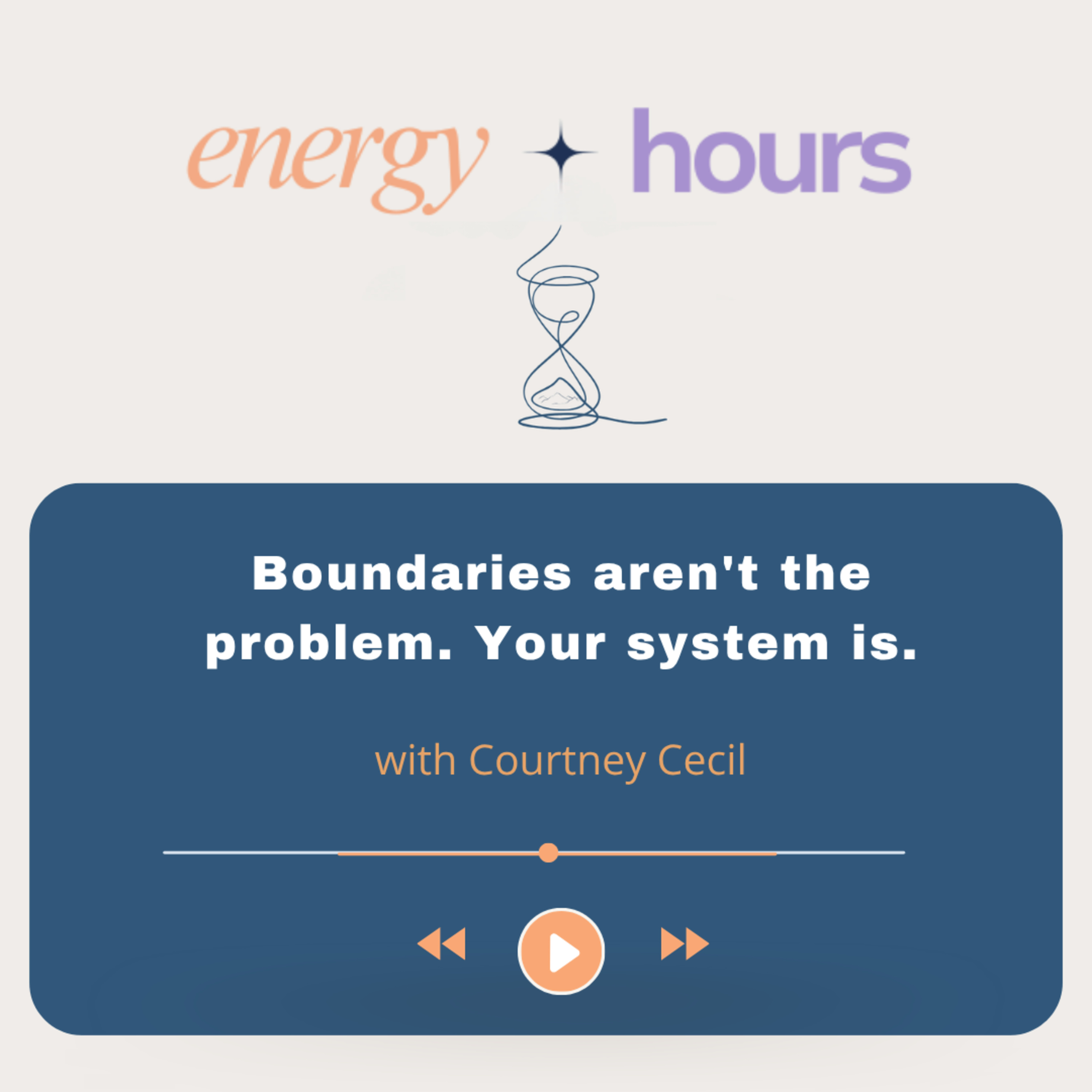 Boundaries aren't the problem. Your system is.