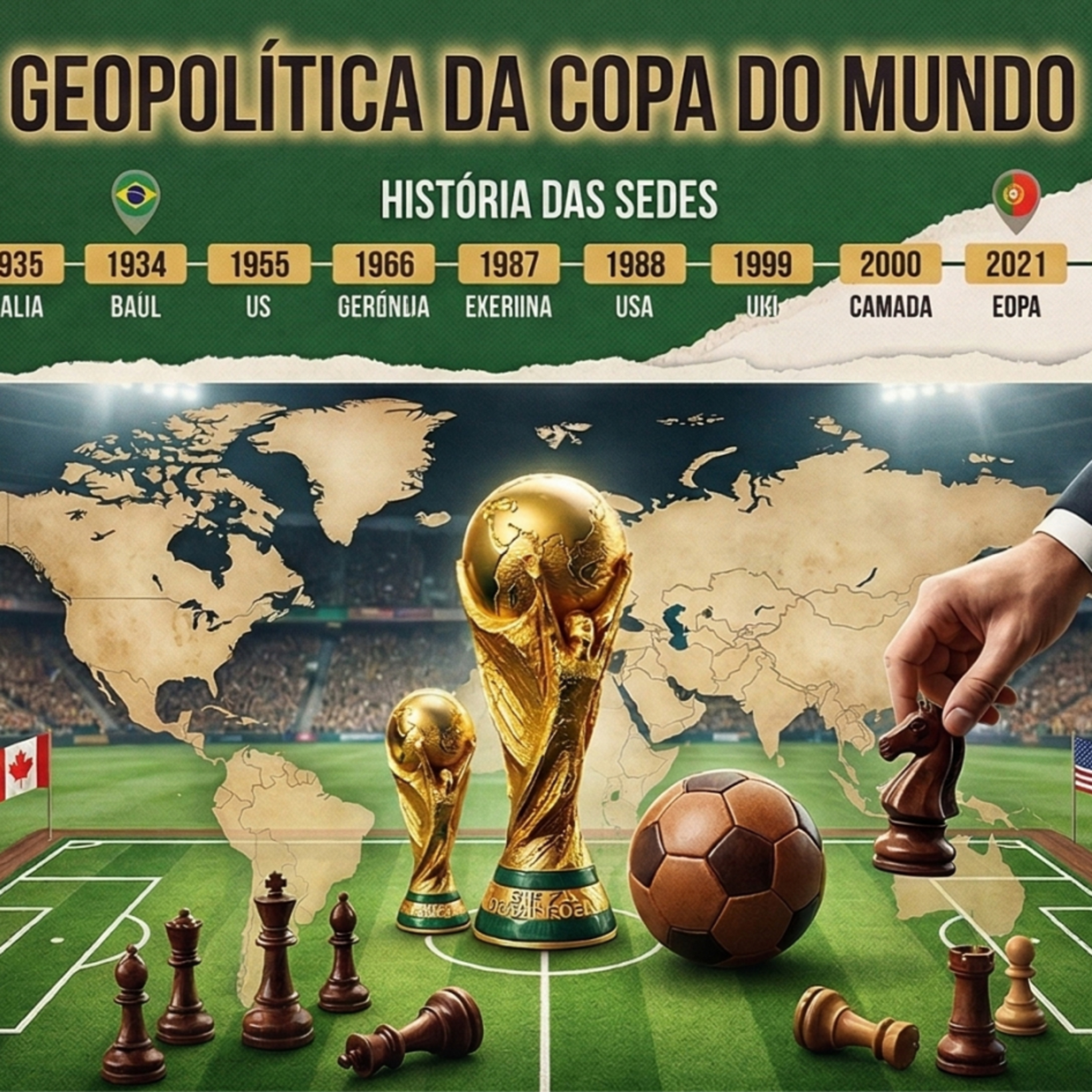 Geopolítica da Copa do Mundo 2026 #01