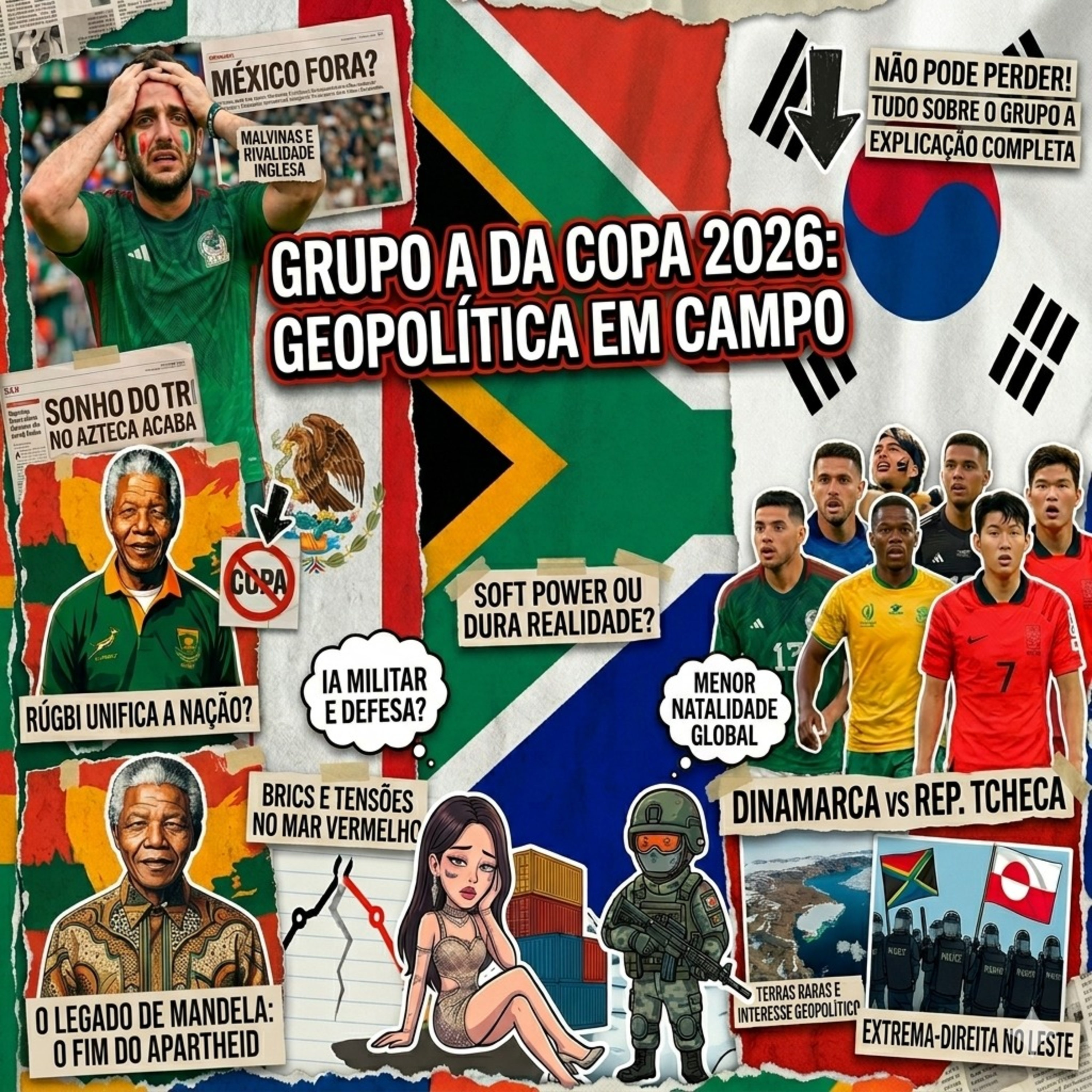 Grupo A da Copa - Geopolítica em Campo
