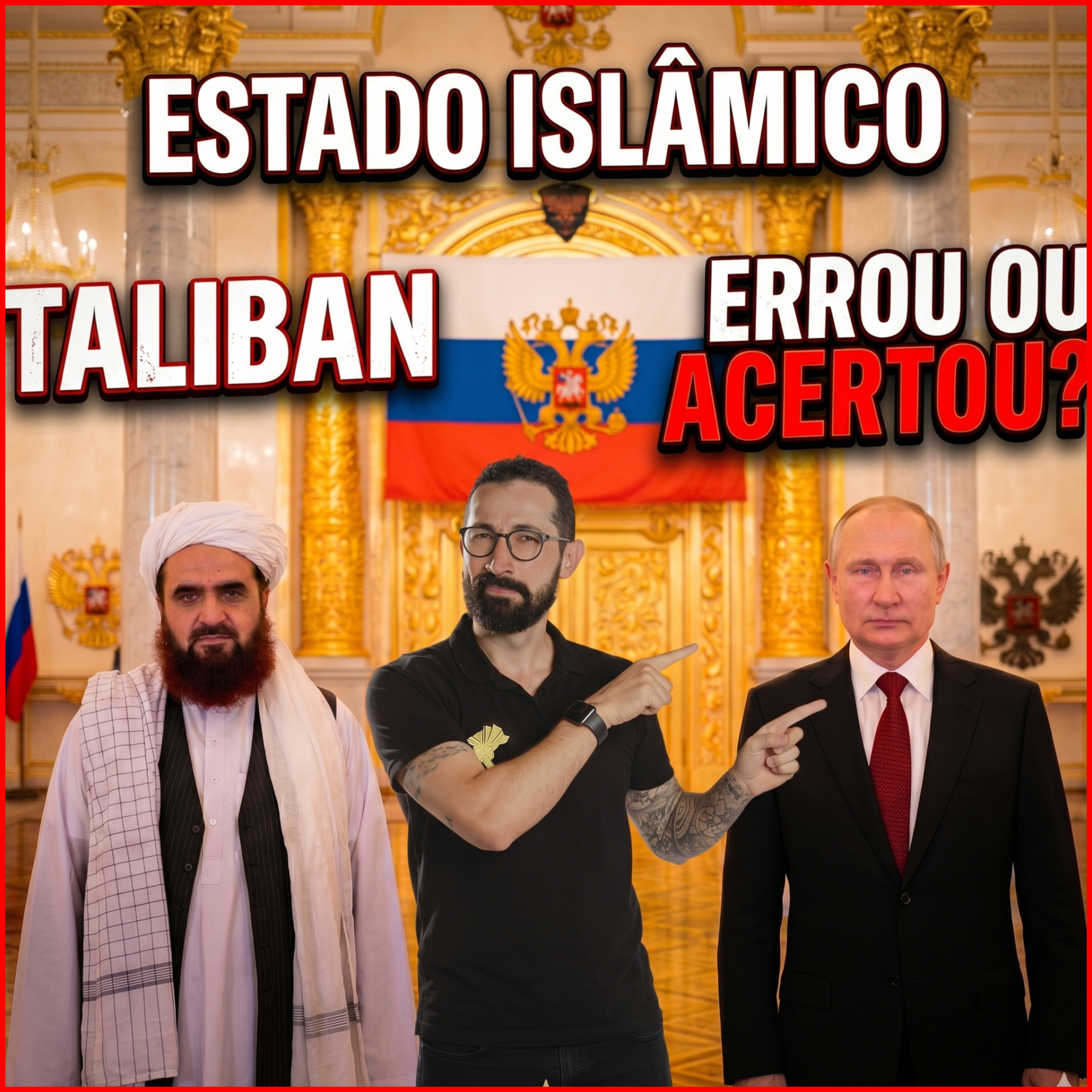 Rússia (Putin) fecha "parceria plena" com o Talibã
